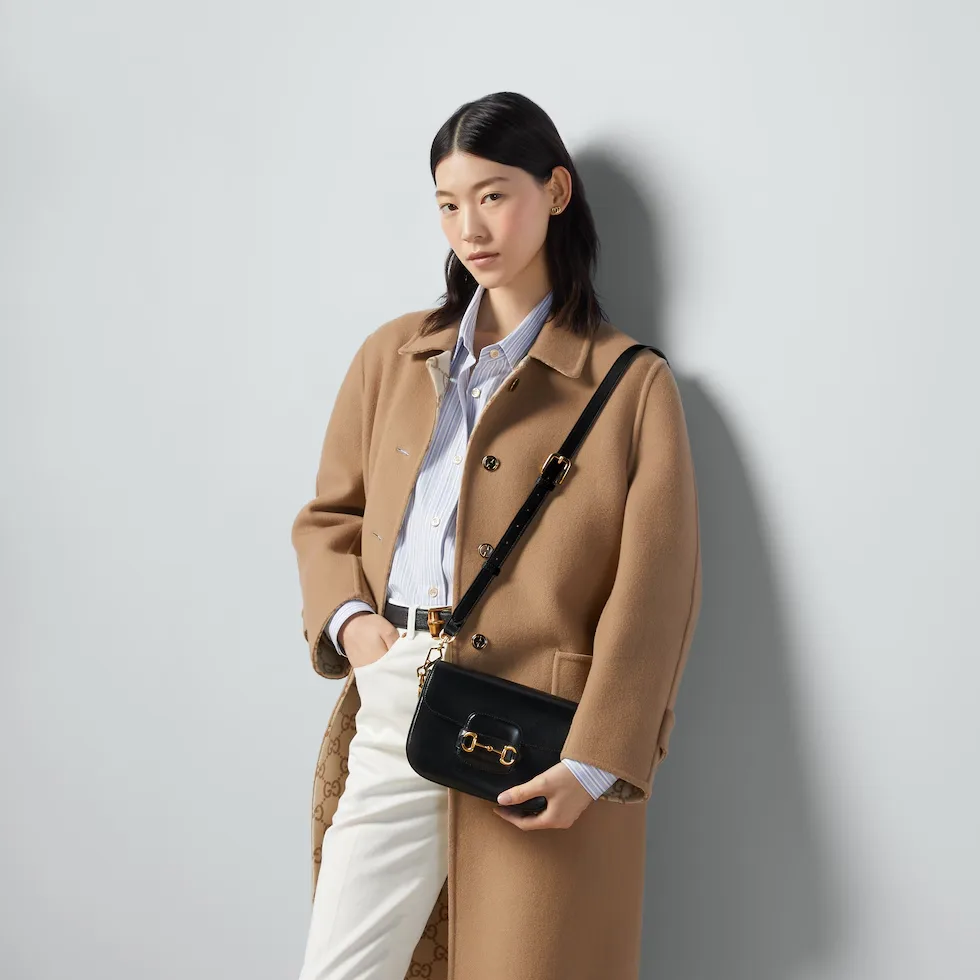 구찌 Gucci Horsebit 1955 스몰 숄더백 65857418YSG1060