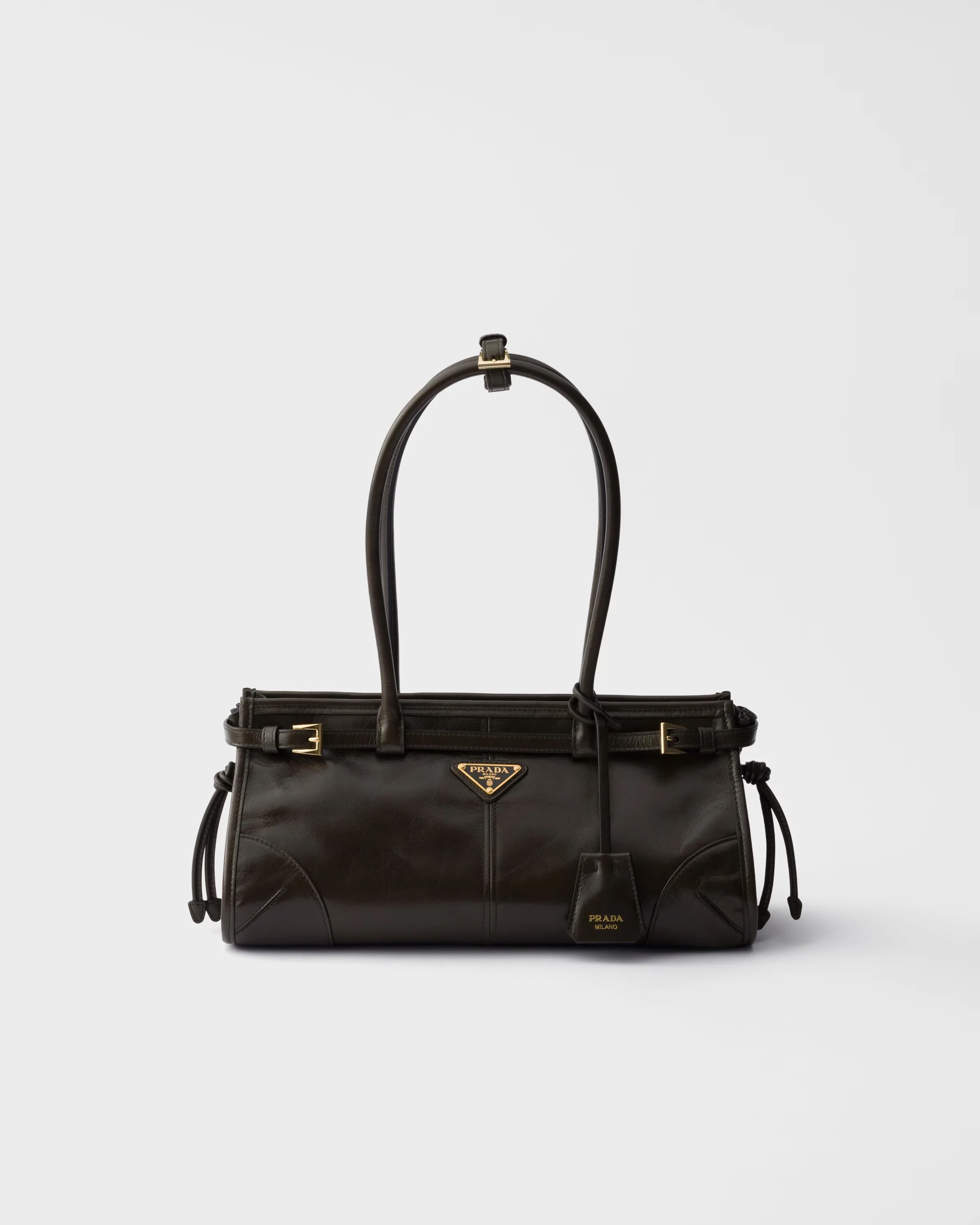프라다 Prada Bonnie 미디엄 레더 백 1BA426_2CYR_F05VJ_V_MOM