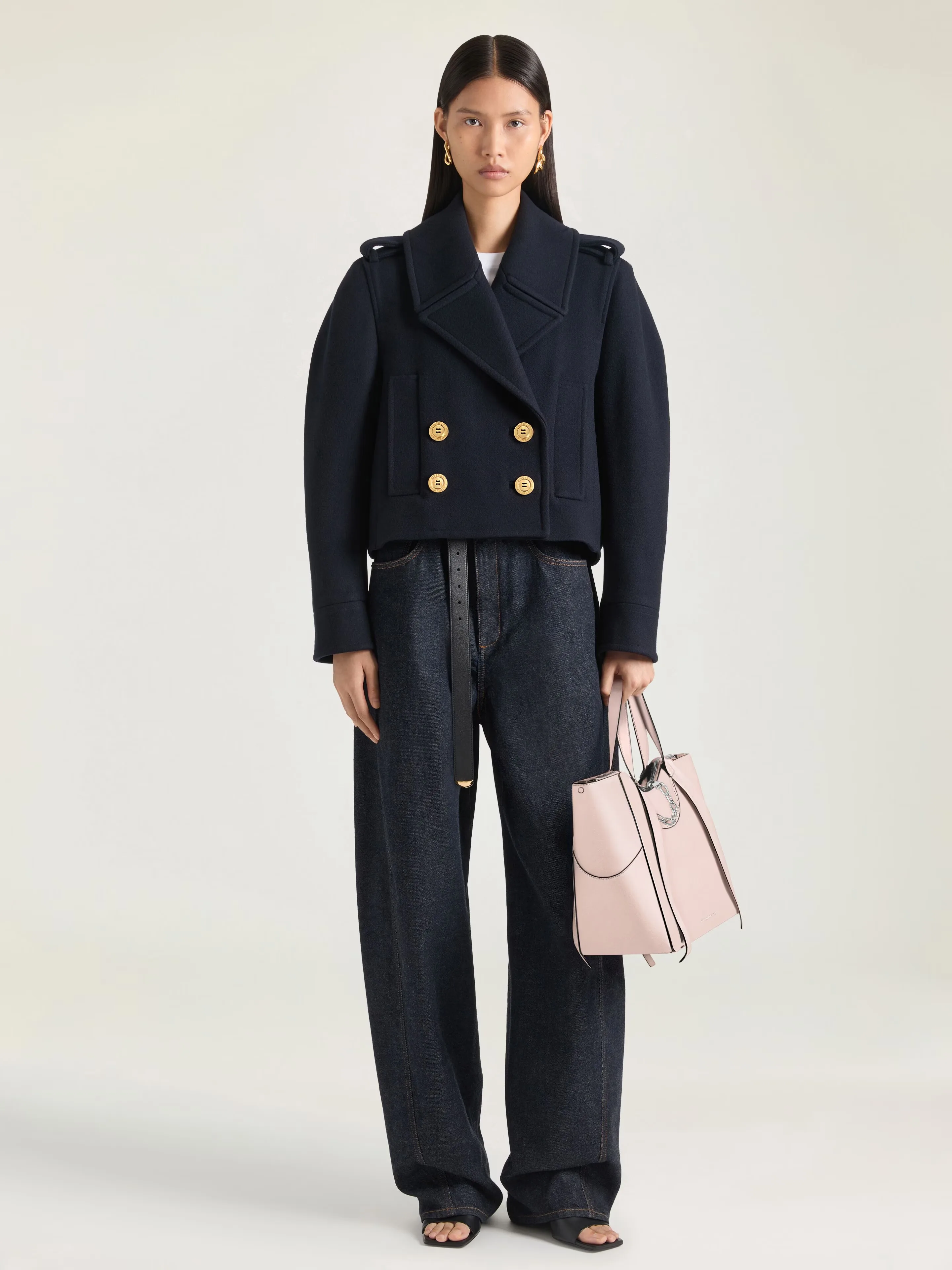 지방시 미디엄 더 스내치 백 그레인드 레더 BB516SB2DL-661
