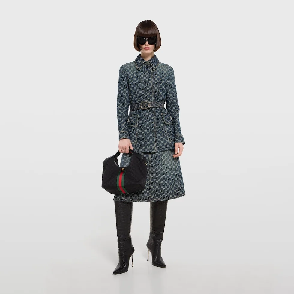 구찌 Gucci Giglio 스몰 토트백 860845FAF3Y2155