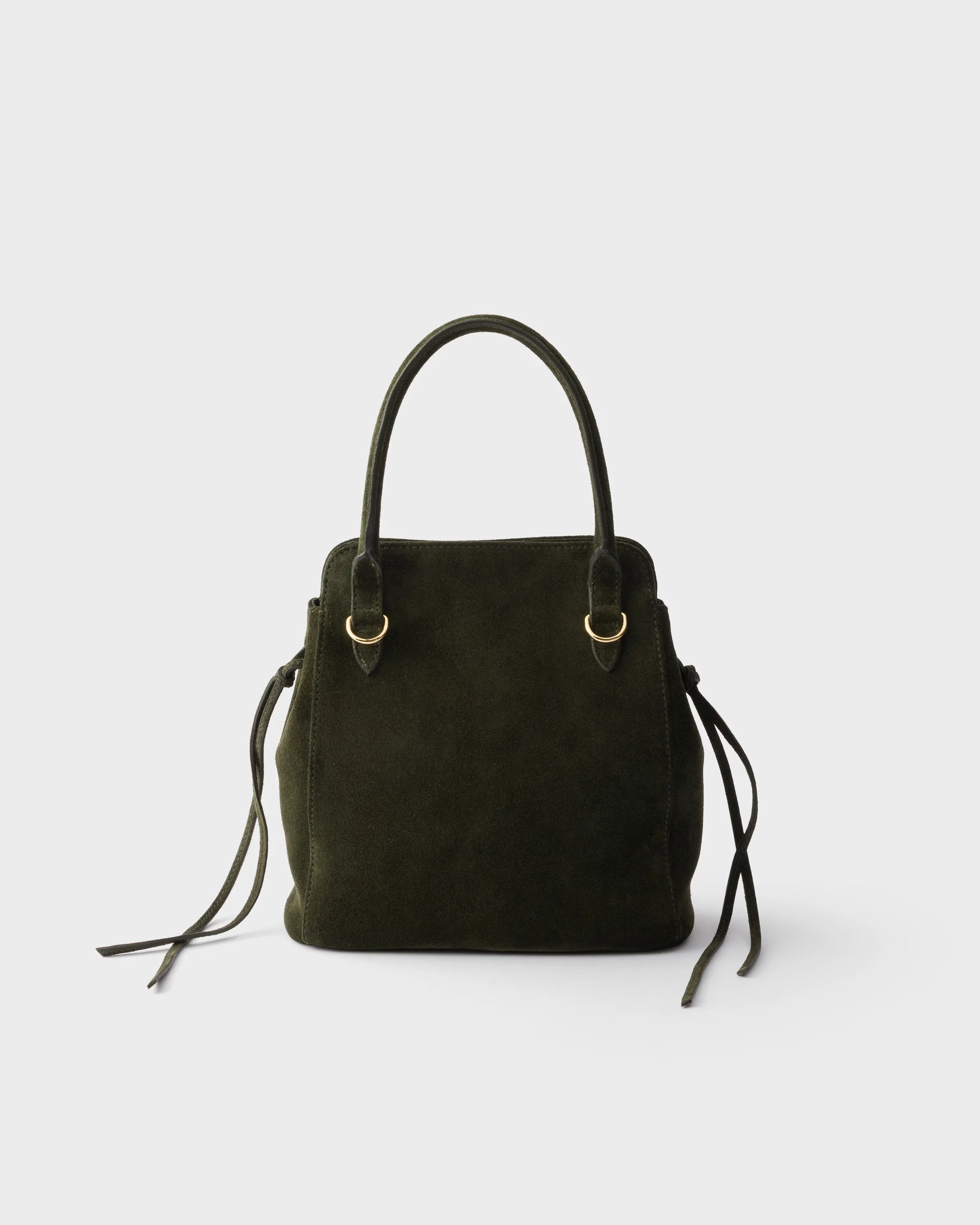 프라다 Prada Carry 미니 스웨이드 핸드백 1BA496_2C4S_F0003_V_OOM