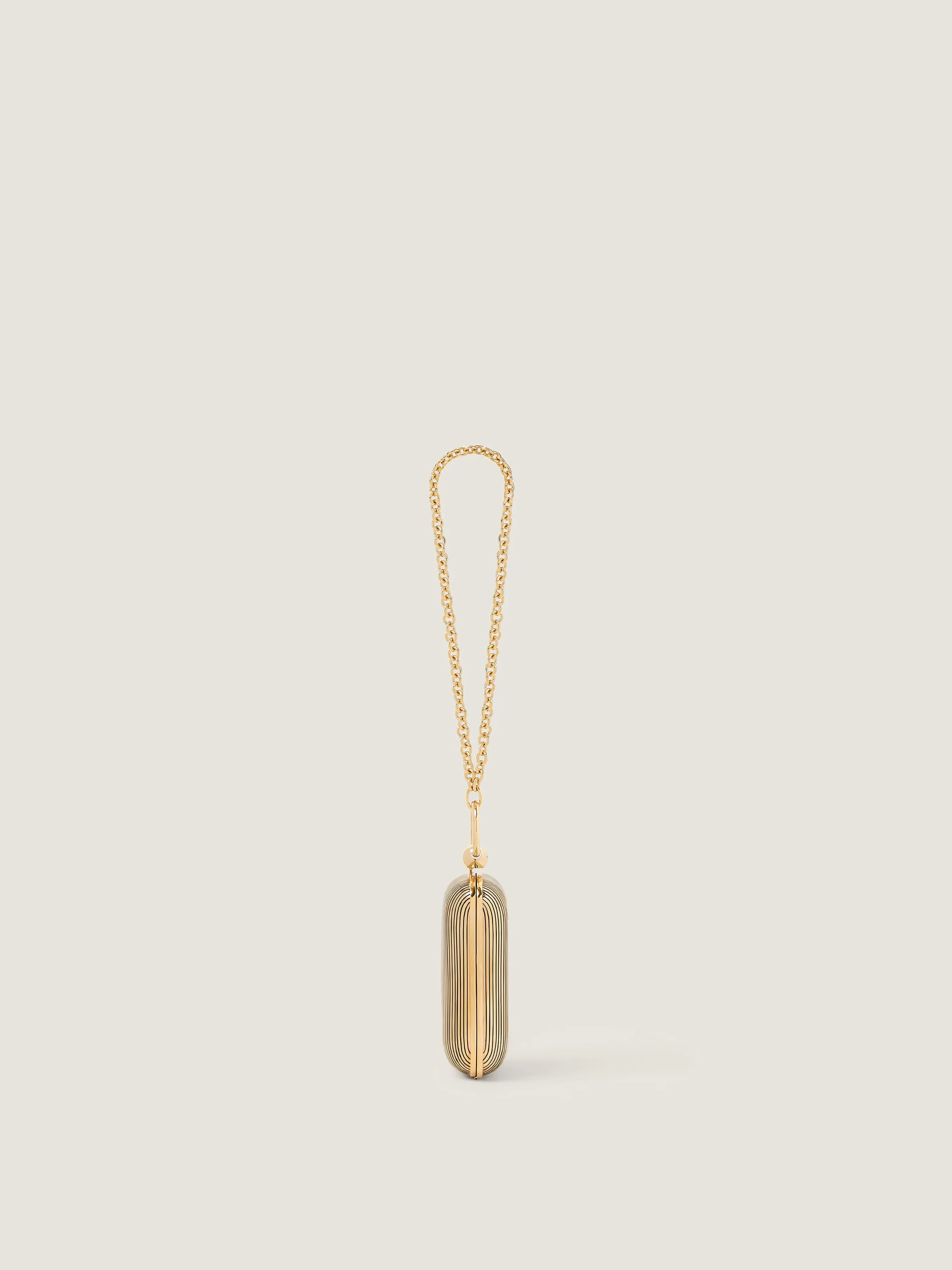지방시 마이크로 이브닝 클러치 in metal with crystal jewel BB5151B2BQ-715