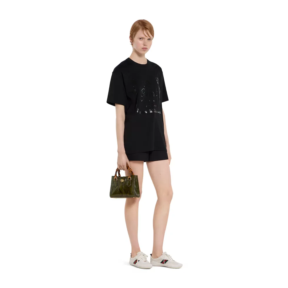 구찌 Gucci Diana 파이톤 스몰 토트백 675800EKN0G3037