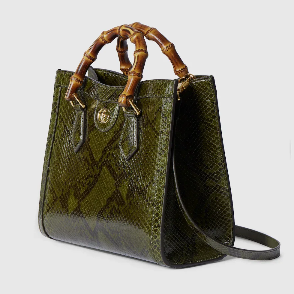 구찌 Gucci Diana 파이톤 미디엄 토트백 853226EKN0G3037
