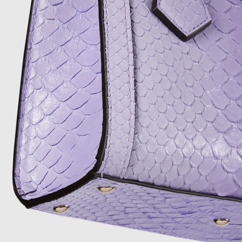 구찌 Gucci Diana 스몰 파이톤 토트백 841488EAA2G8644