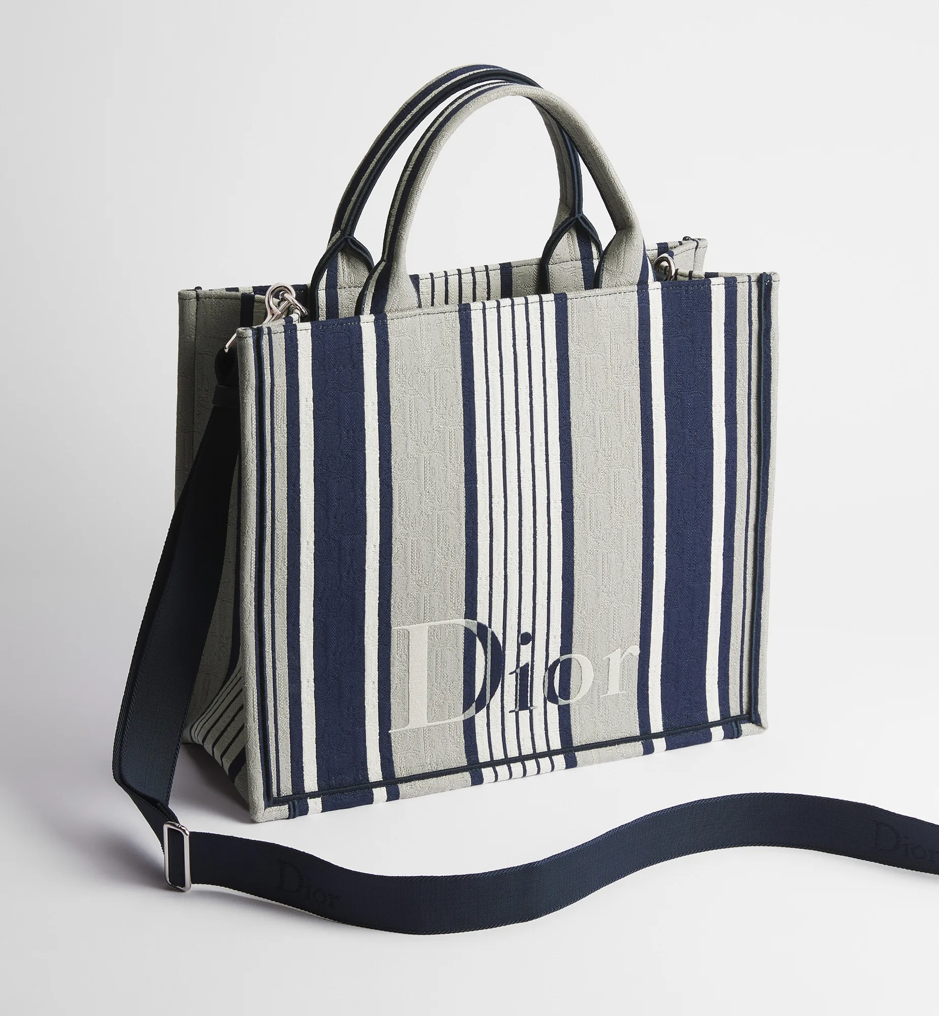디올 Dior Book 토트백 미디엄 숄더 스트랩 Dioriviera 1BTSH299TSS_H014