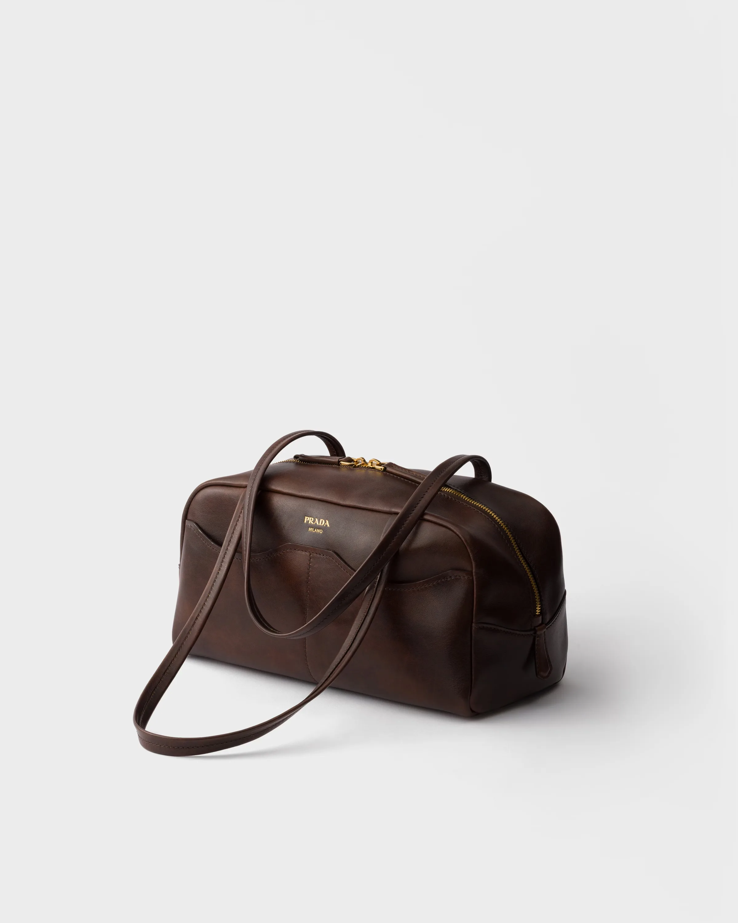 프라다 Prada Box 라지 앤티크 레더 탑핸들백 1BB165_2ZQ6_F0324_V_OOO