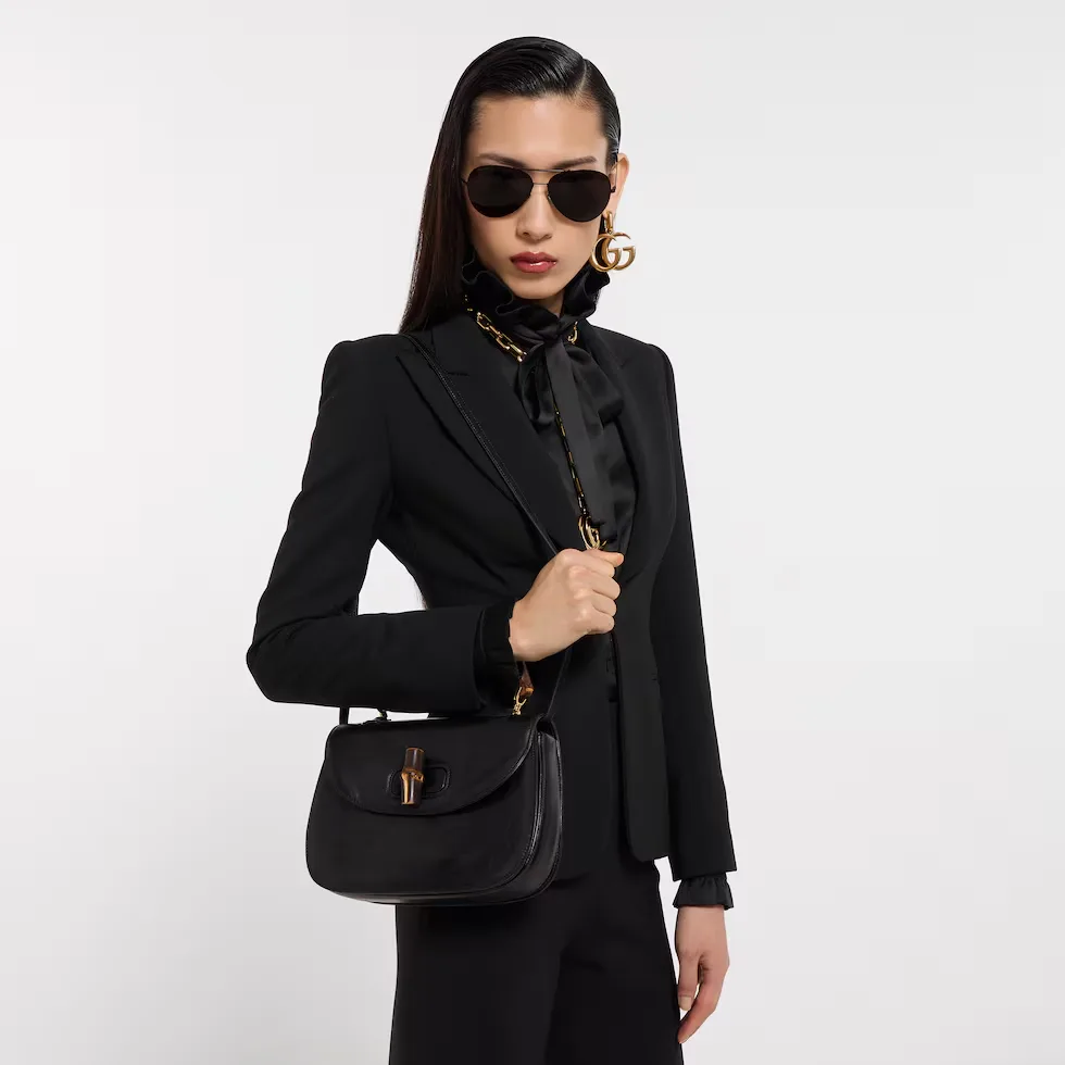 구찌 Gucci Bamboo 1947 미디엄 백 863164AAGDL1096