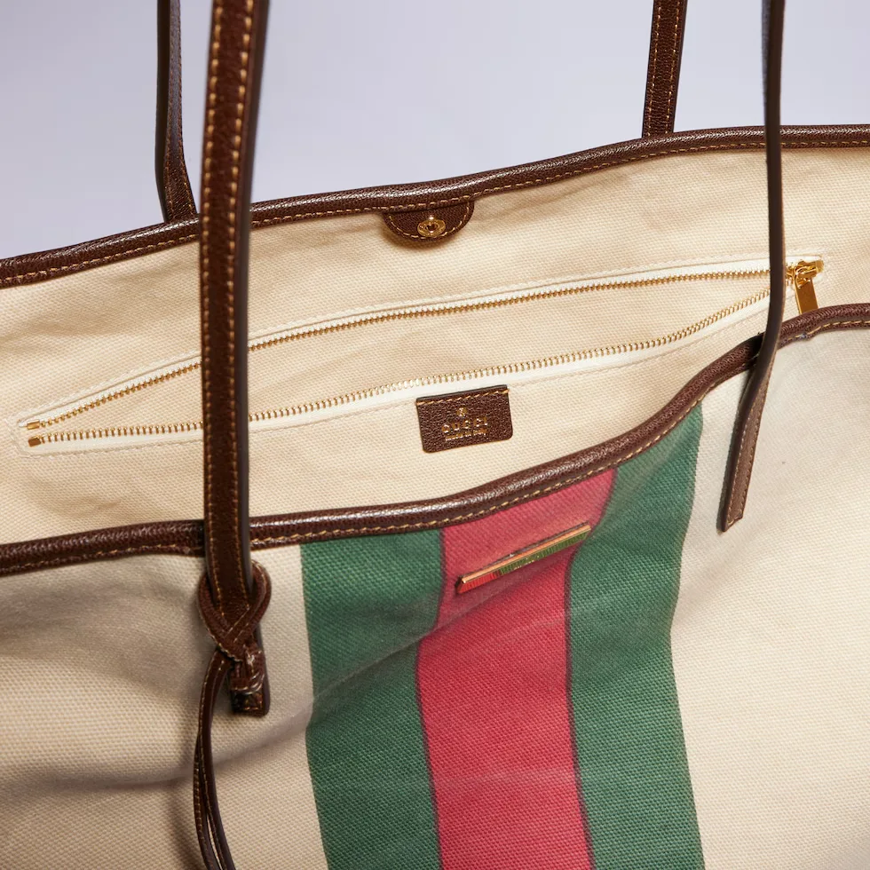 구찌 Gucci Tribeca 라지 토트백 & 참 장식 A0034DFAGAI8643