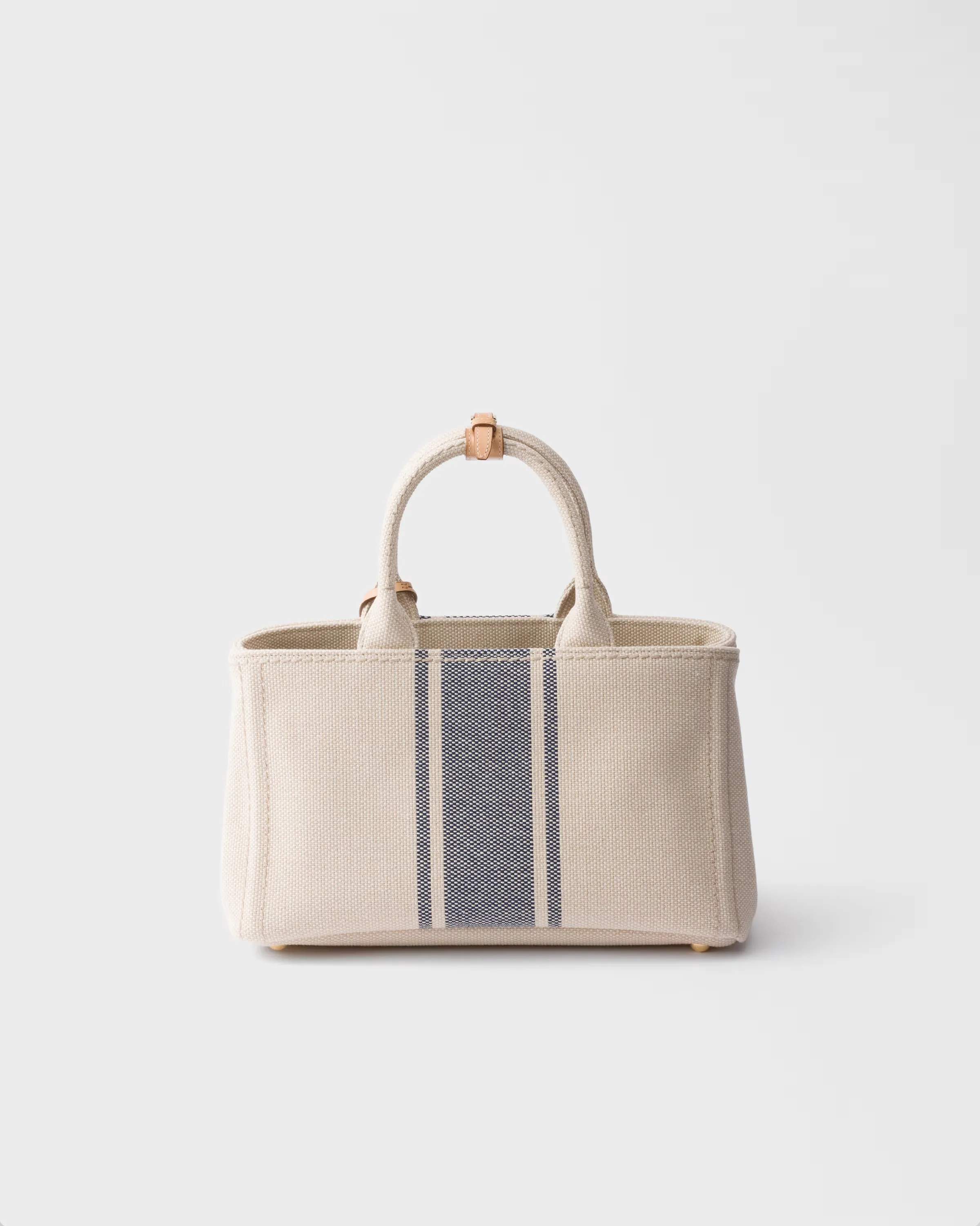 프라다 Prada Jardinière 라지 코튼 캔버스 백 1BG554_2ZQG_F0Z12_V_9YM