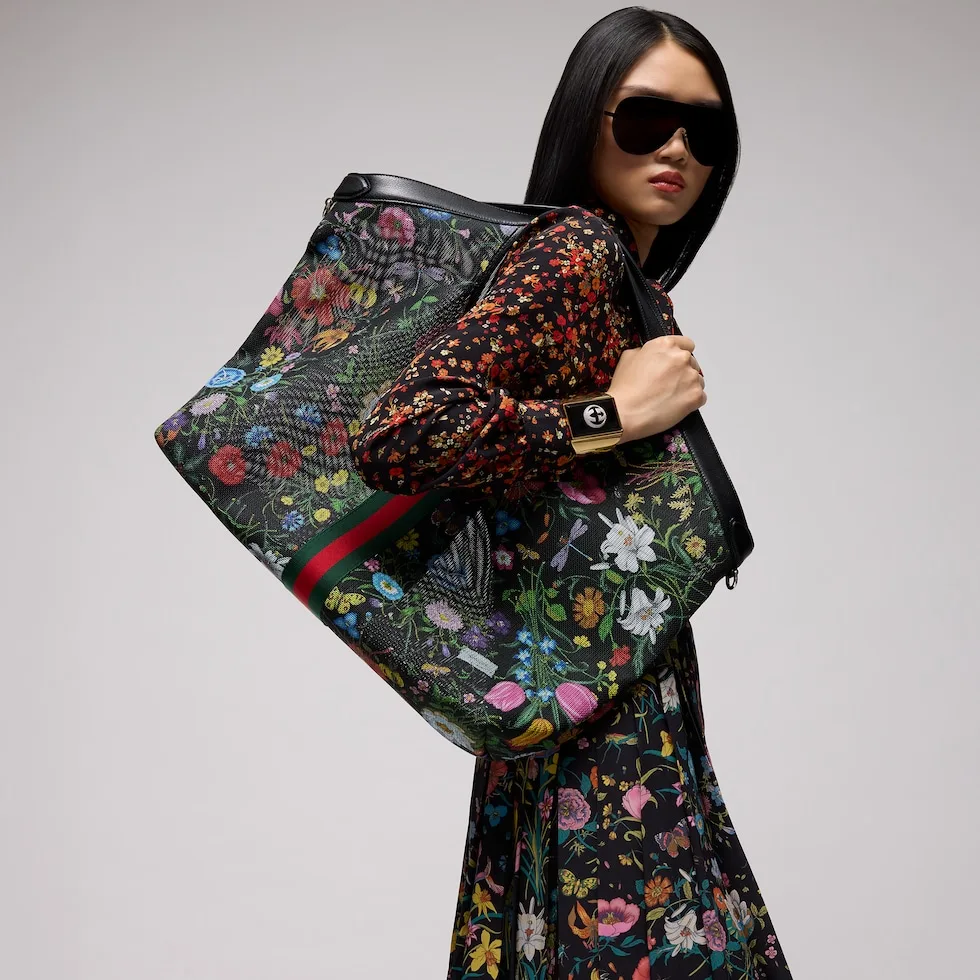 구찌 Gucci Giglio Flora 라지 토트백 853971FAGDB9564