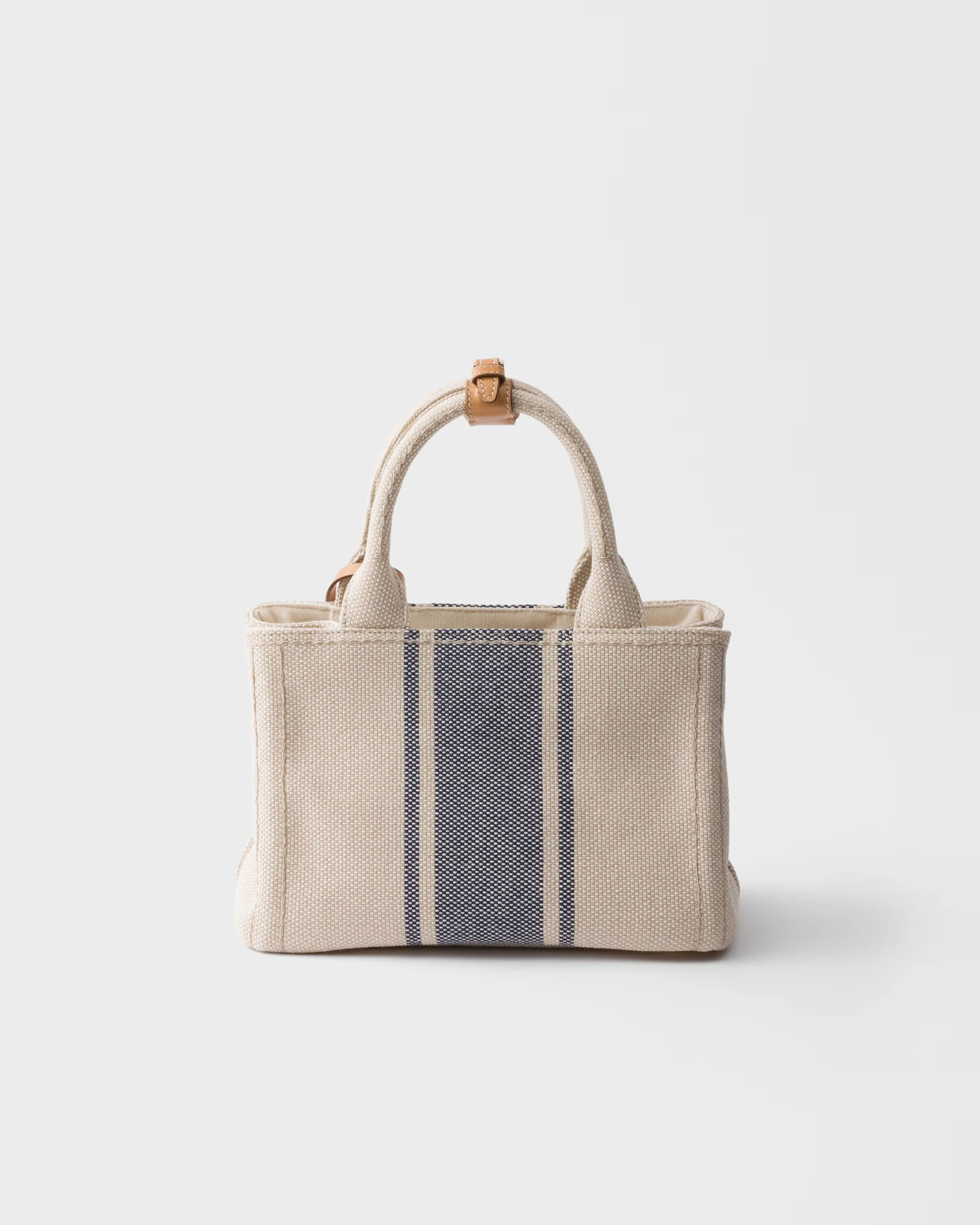 프라다 Prada Jardinière 스몰 코튼 캔버스 백 1BG464_2ZQG_F0Z12_V_9YM
