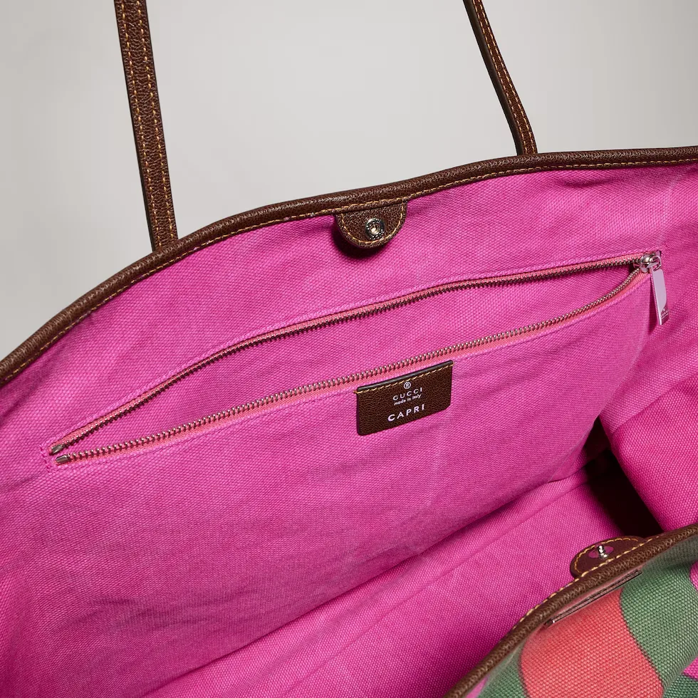 구찌 Gucci Tribeca 'Capri' 라지 토트 A0034DFAGAO8645