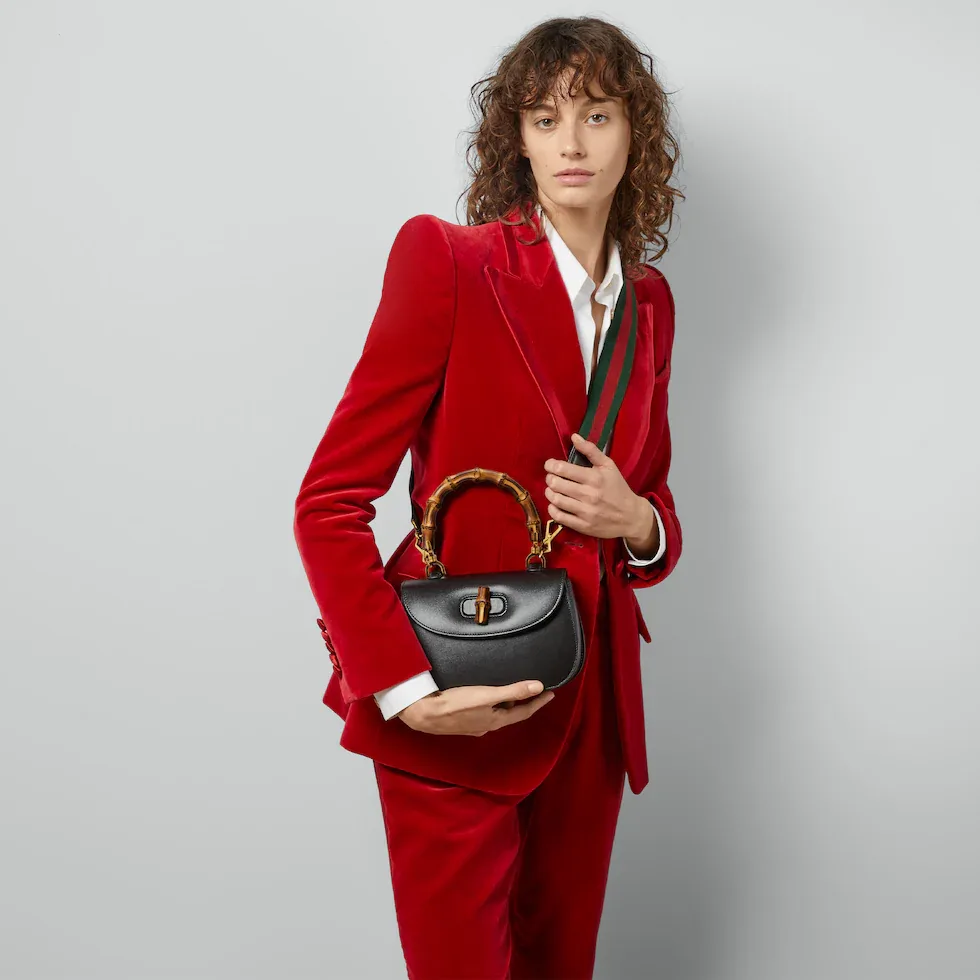 구찌 Gucci Bamboo 1947 스몰 백 67579710ODT1060