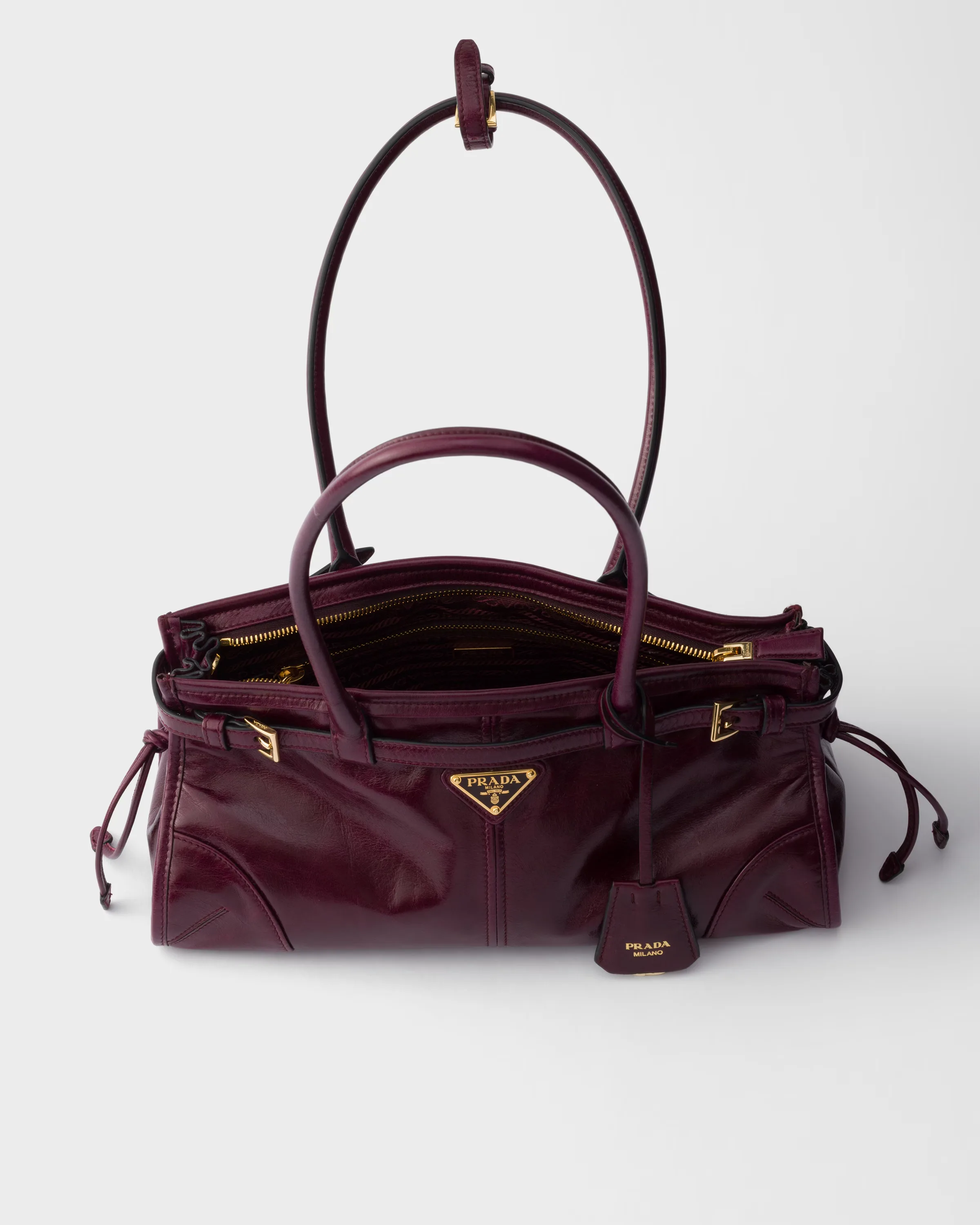프라다 Prada Bonnie 미디엄 레더 백 1BA426_2CYR_F05VJ_V_MOM