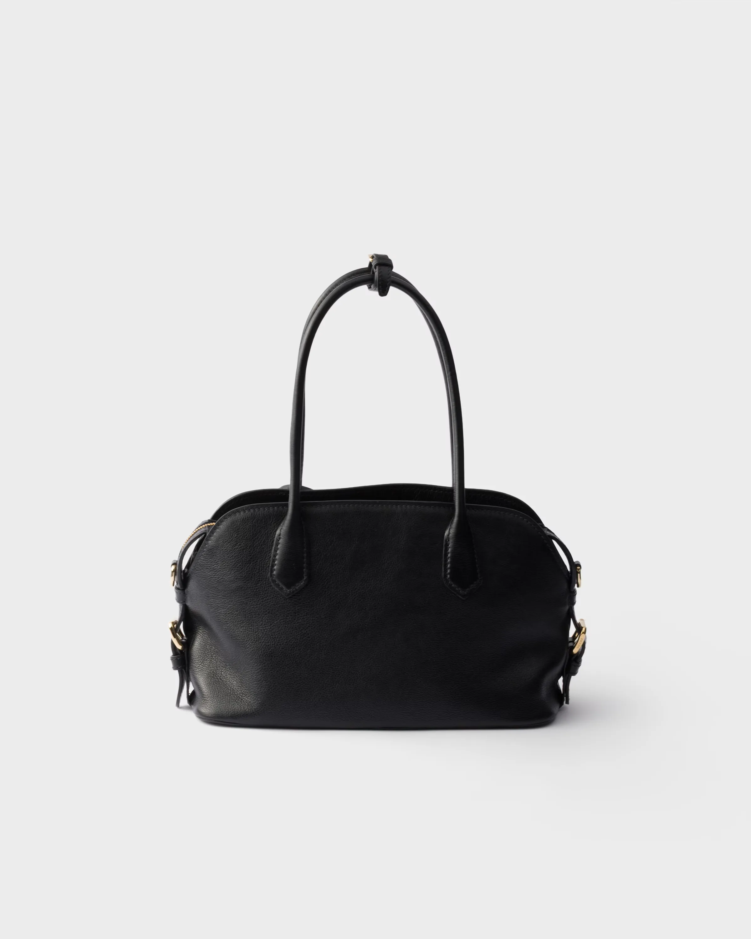 프라다 Prada Signet 미디엄 레더 토트백 1BG609_2HF2_F0002_V_DOO