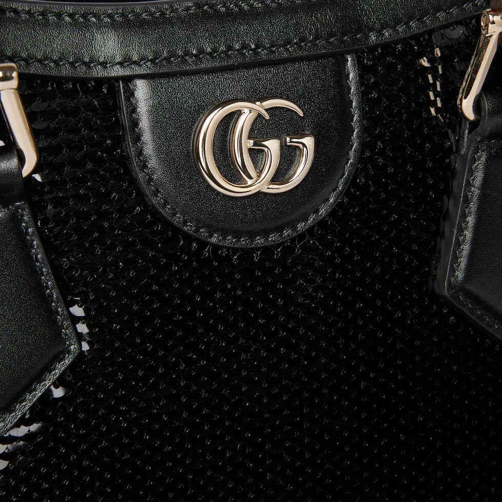 구찌 Gucci Diana 엠브로이더리 스몰 토트백 675800FAFEP1000