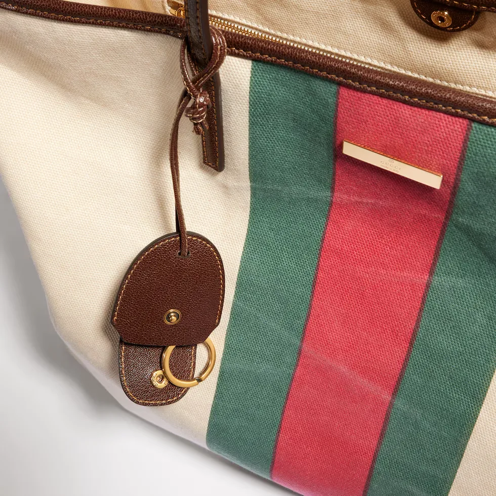 구찌 Gucci Tribeca 라지 토트백 & 참 장식 A0034DFAGAI8643