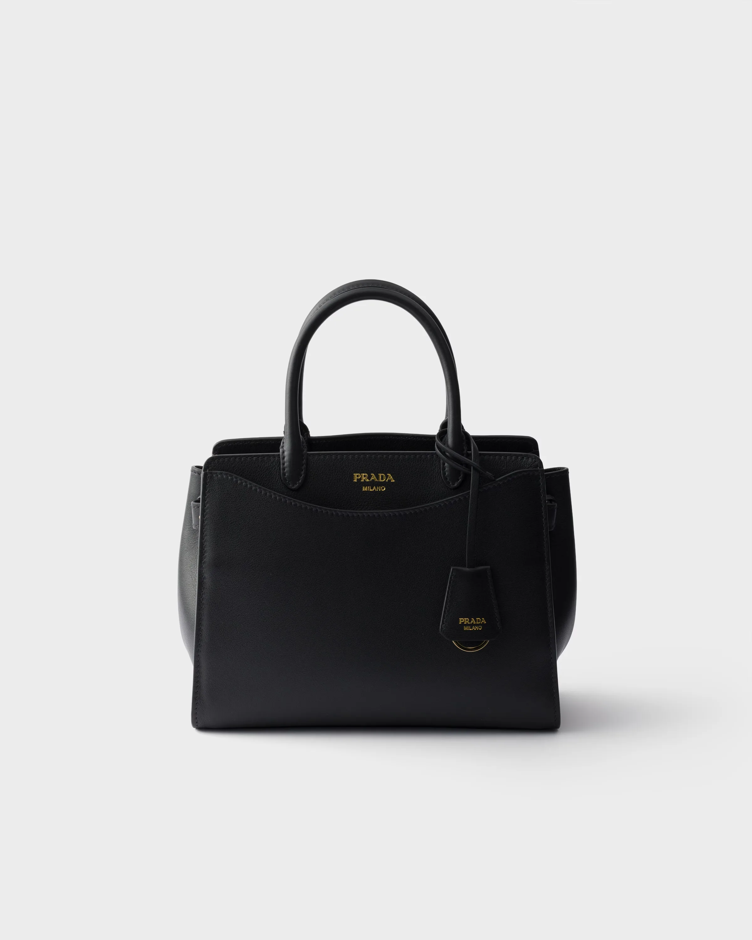 프라다 Prada Prelude 미디엄 레더 핸드백 1BA507_2CYS_F0002_V_OOO