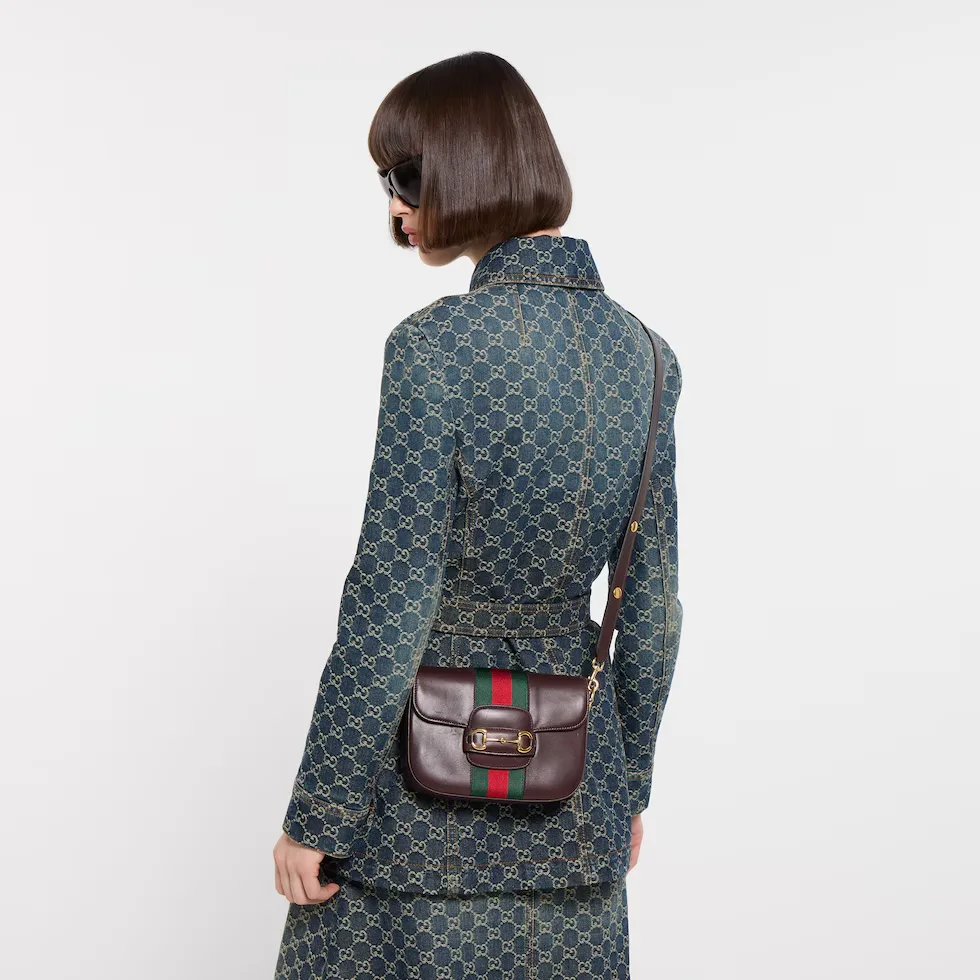 구찌 Gucci Horsebit 1955 스몰 숄더백 866762AAGIQ1053