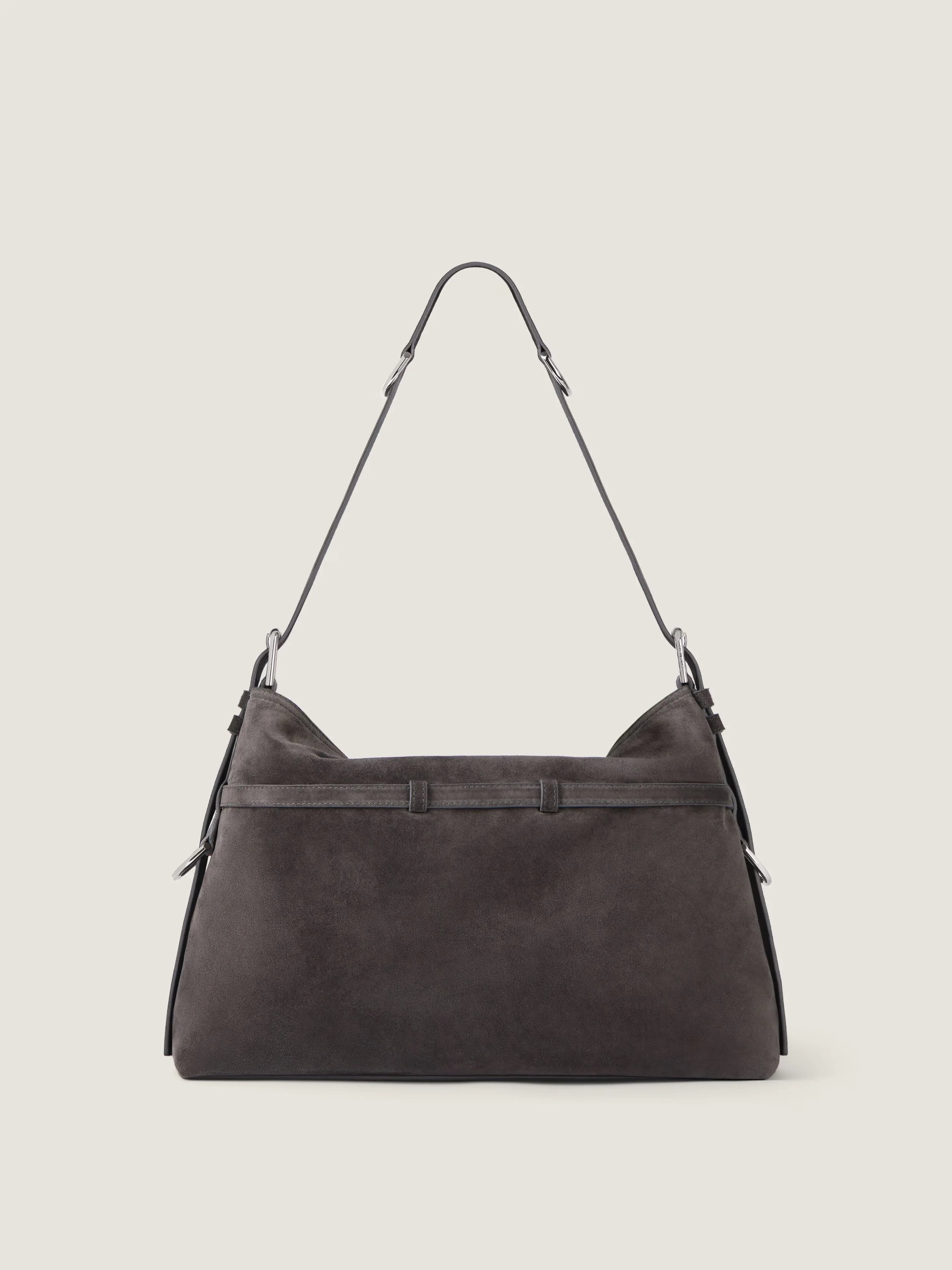 지방시 미디엄 부유 백 스웨이드 BB5131B2D6-021