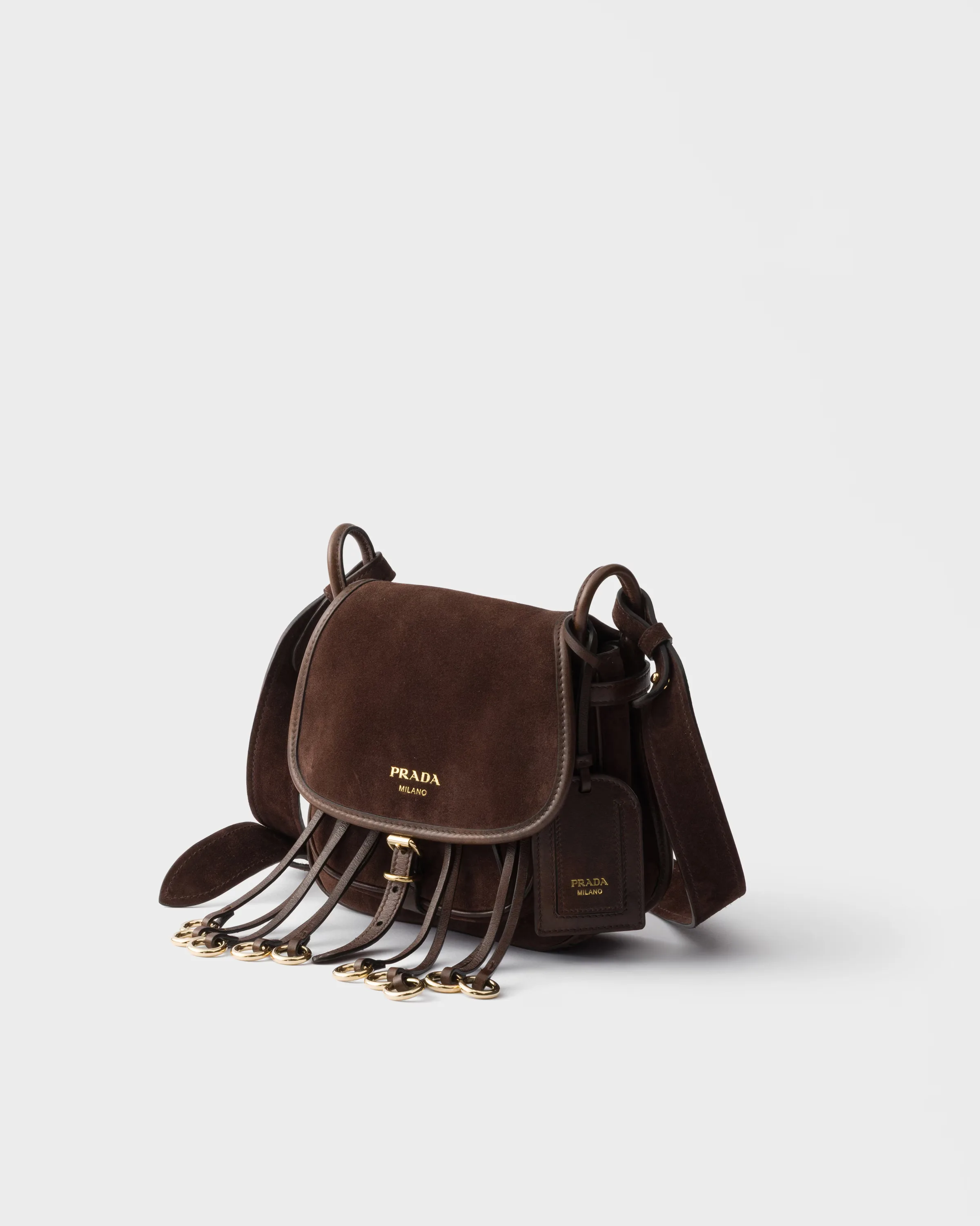 프라다 Prada Corsaire 스웨이드 미니 숄더백 1BD412_2C4S_F0003_V_OOU