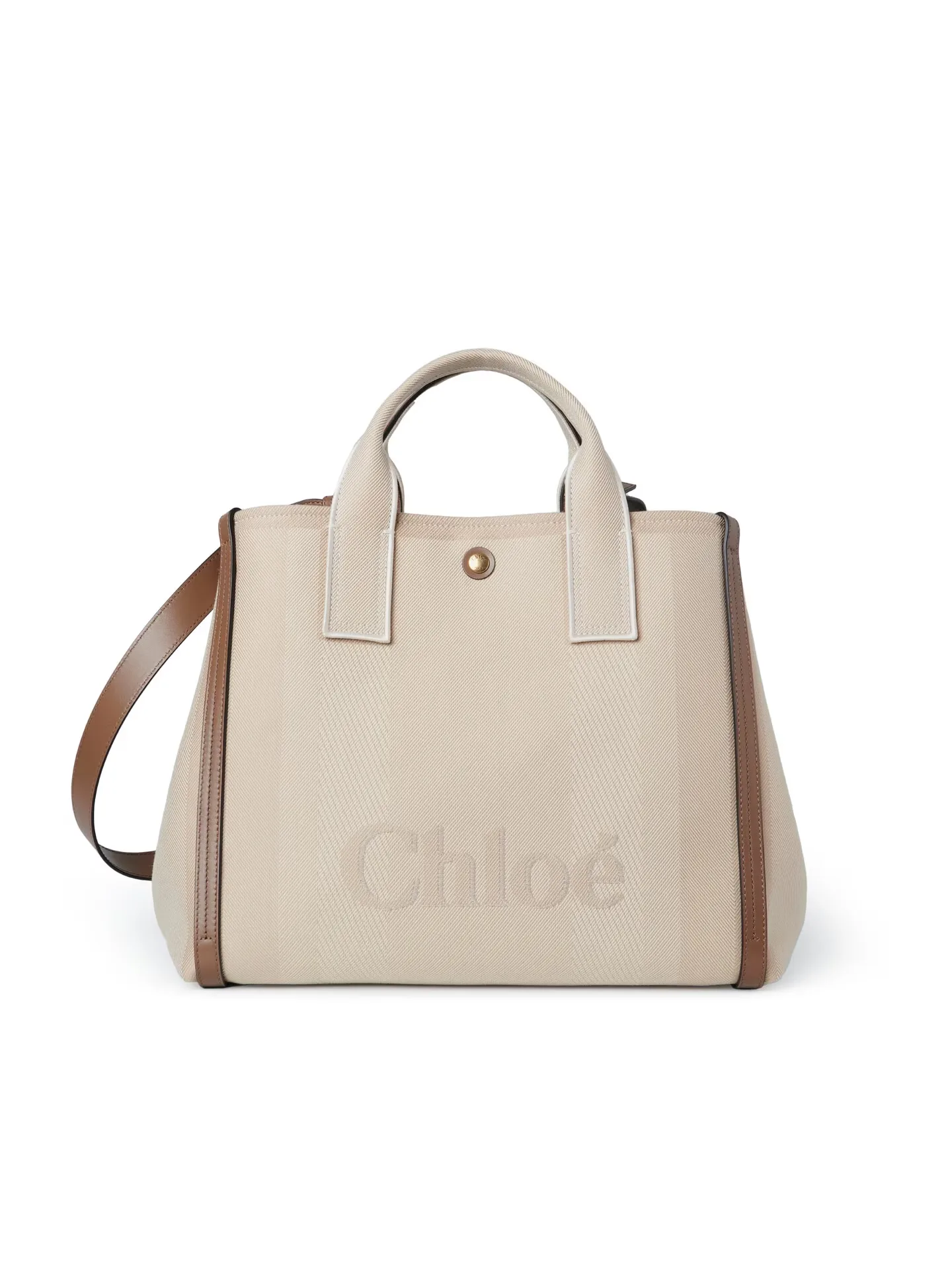 끌로에 끌로에 캐리 토트백 캔버스 CHC25SS910O6523N
