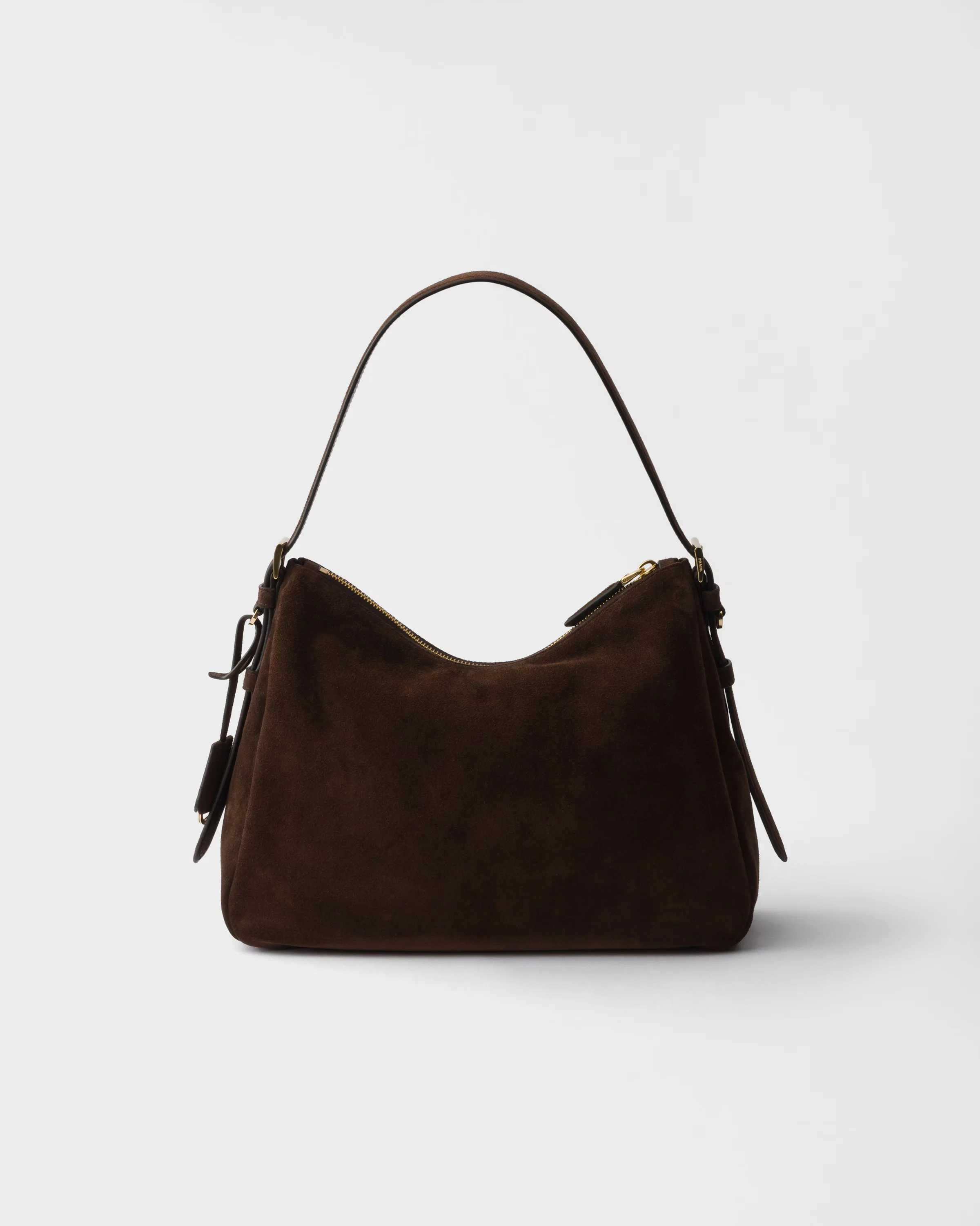 프라다 Prada Aimée 미디엄 스웨이드 숄더백 1BC301_2C4S_F0003_V_LVO