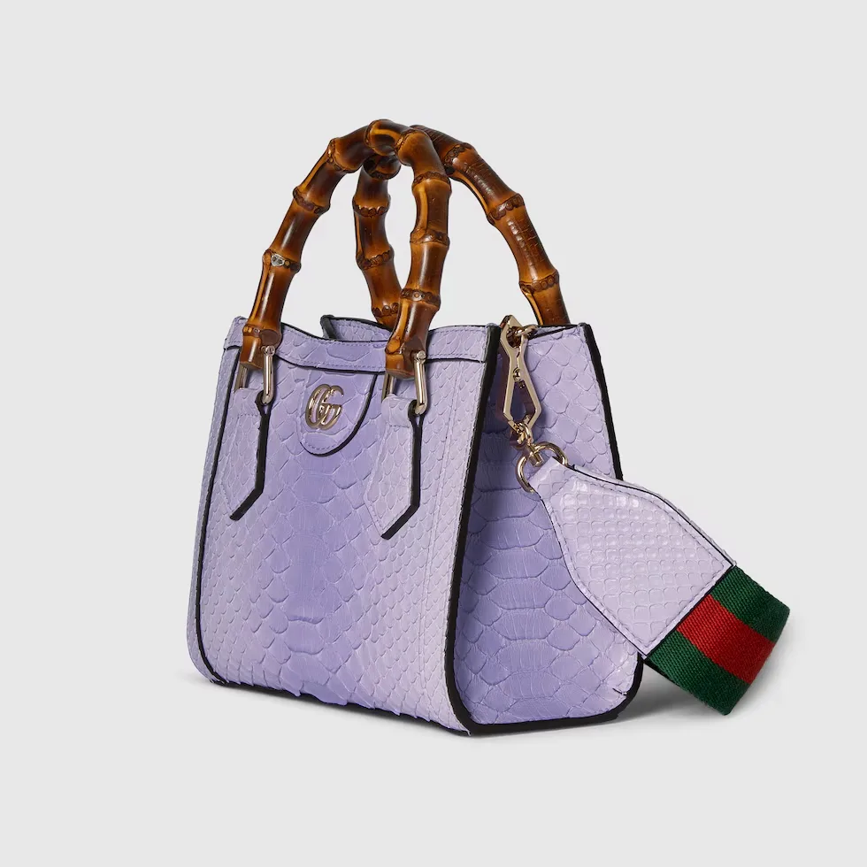 구찌 Gucci Diana 스몰 파이톤 토트백 841488EAA2G8644