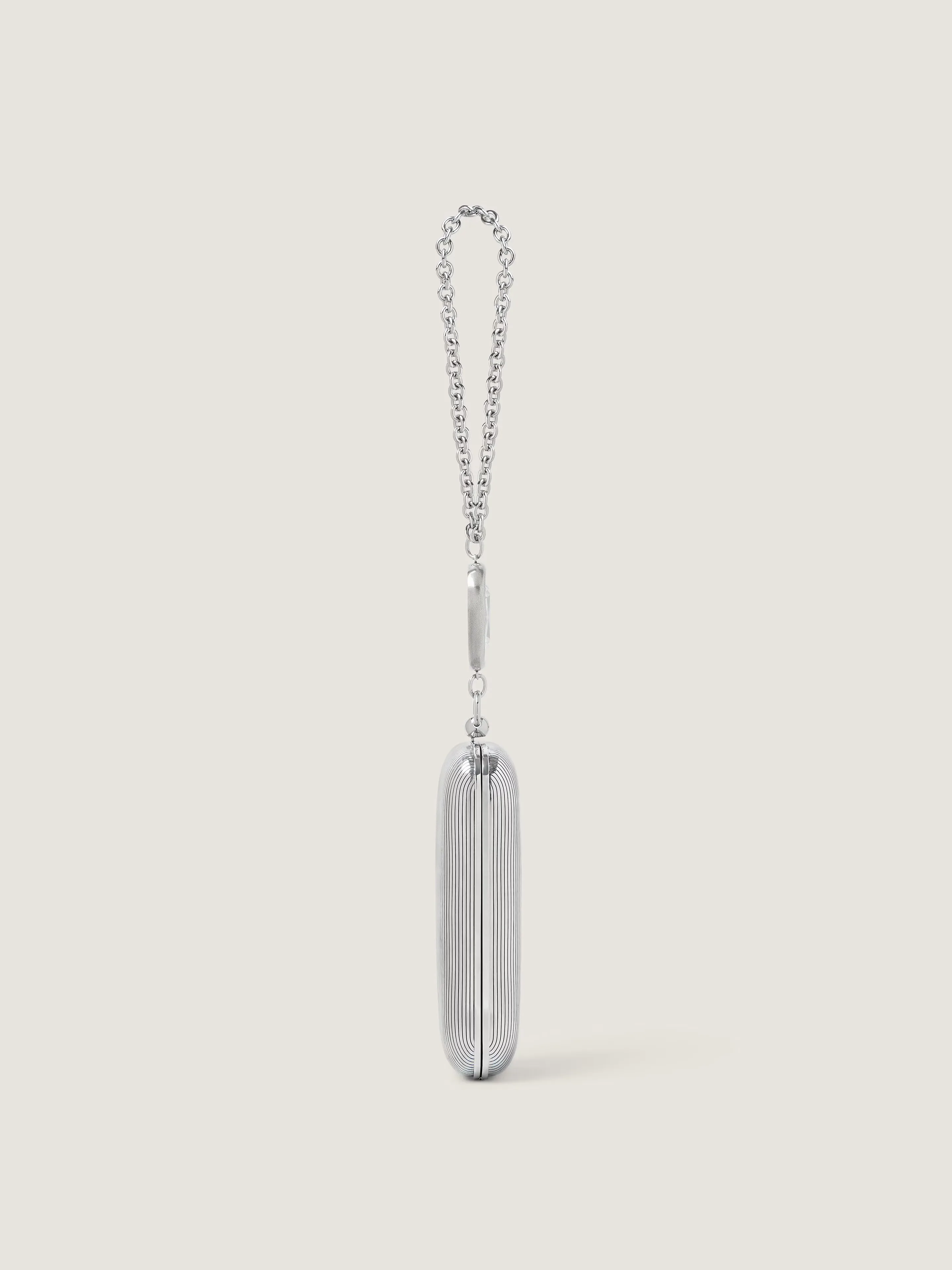 지방시 이브닝 클러치 in metal with crystal jewel BB5150B2BR-040