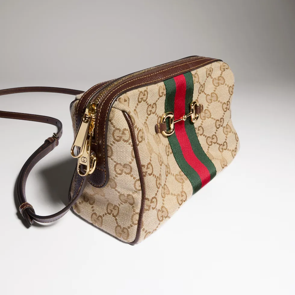 구찌 Gucci Horsebit Web 스몰 카메라백 A008PZFAFV99653