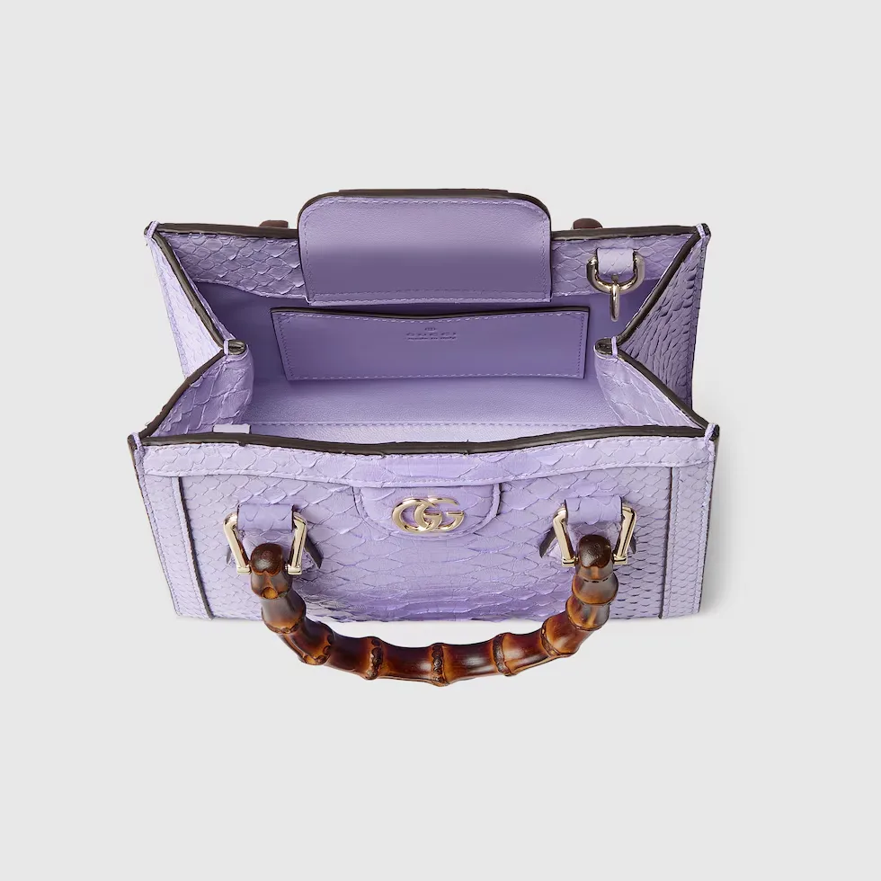 구찌 Gucci Diana 스몰 파이톤 토트백 841488EAA2G8644