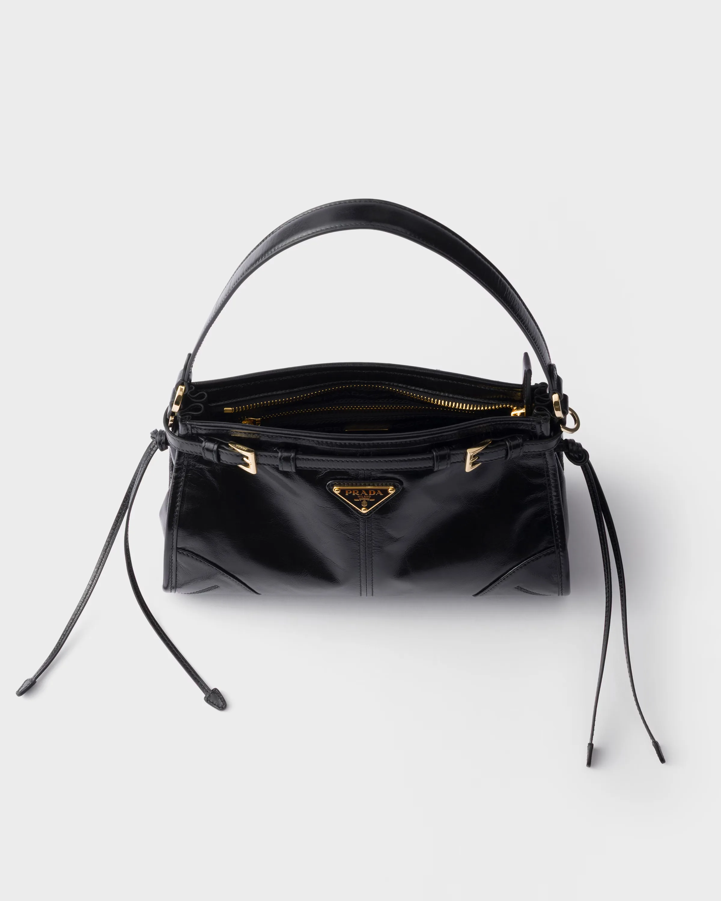 프라다 Prada Bonnie 스몰 레더 핸드백 1BC297_2CYR_F0002_V_OOO