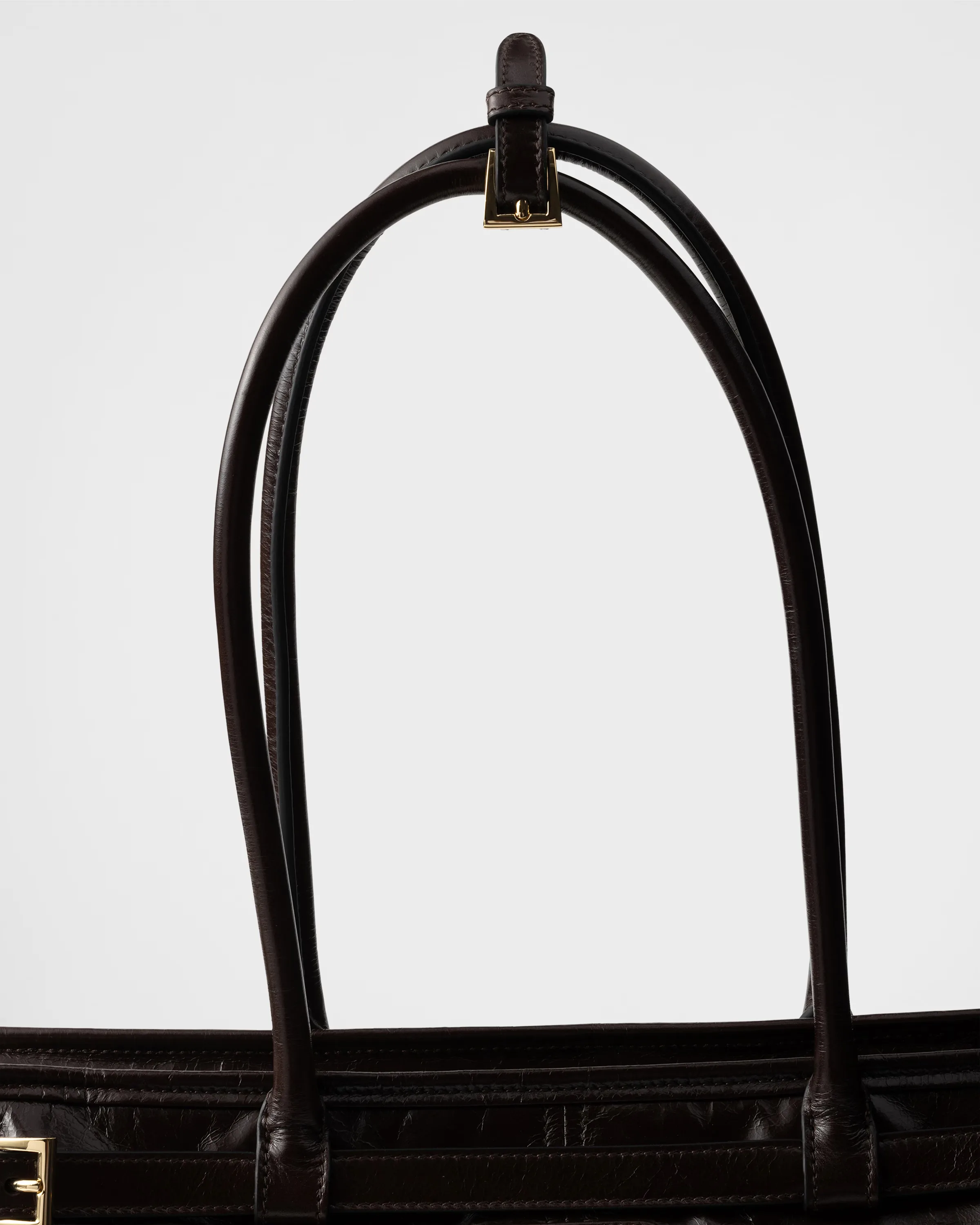 프라다 Prada Bonnie 라지 레더 핸드백 1BA433_2CYR_F01D6_V_MOM