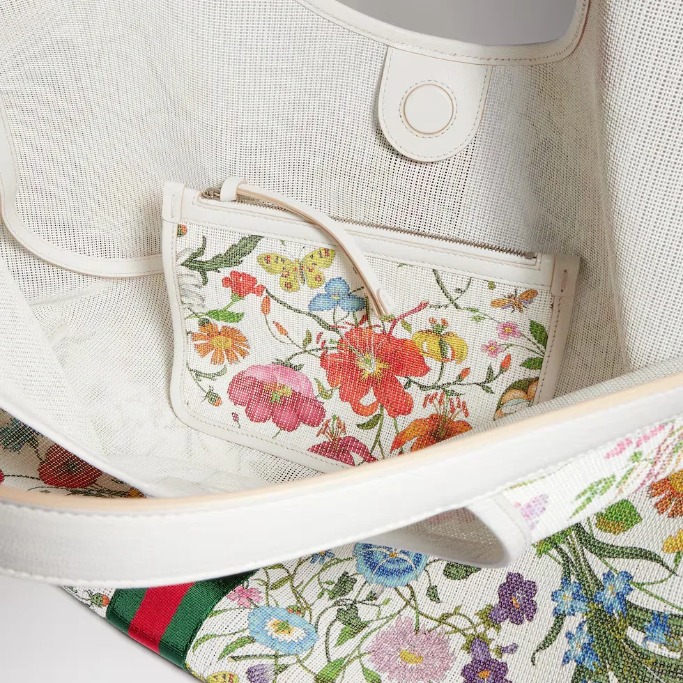 구찌 Gucci Giglio Flora 라지 토트백 853971FAGDB9564