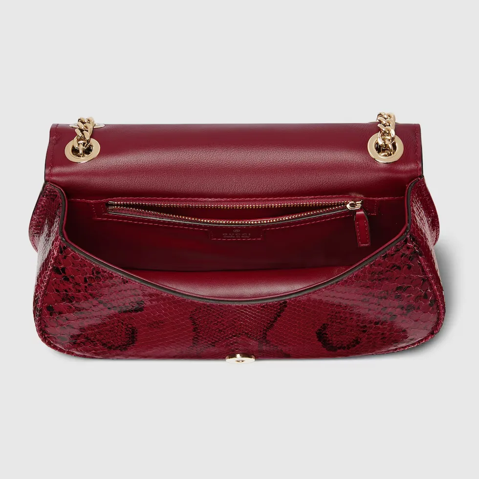 구찌 Gucci Blondie 파이톤 미디엄 숄더백 815715LU3JS6207