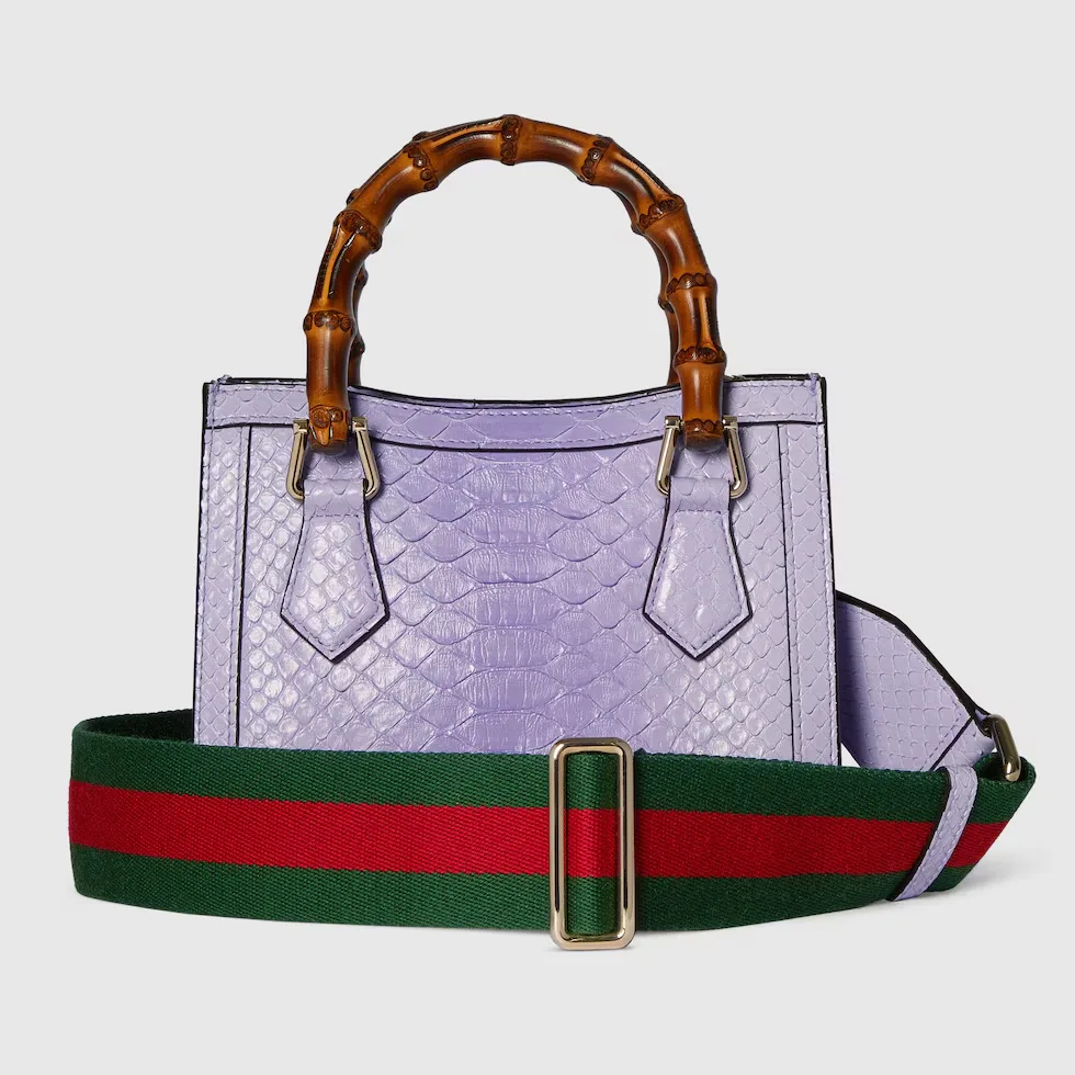 구찌 Gucci Diana 스몰 파이톤 토트백 841488EAA2G8644