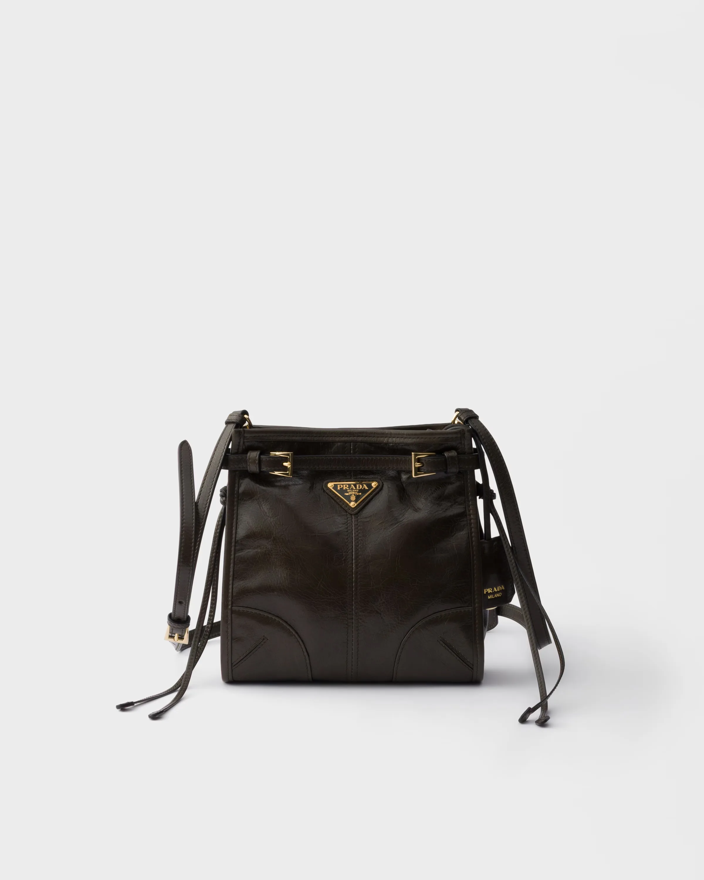 프라다 Prada Bonnie 레더 미니 숄더백 1BH229_2CYR_F0002_V_OOO