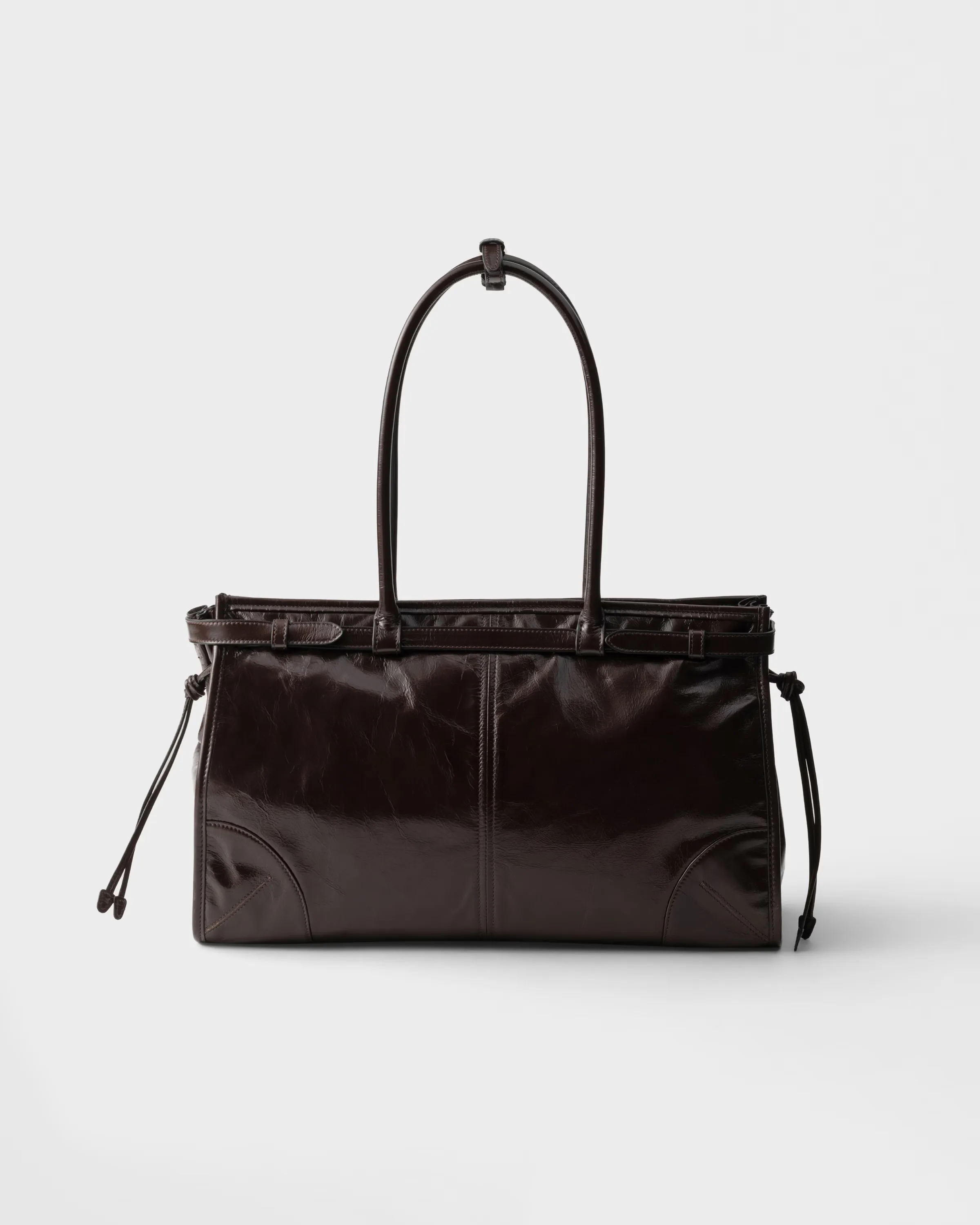 프라다 Prada Bonnie 라지 레더 핸드백 1BA433_2CYR_F01D6_V_MOM