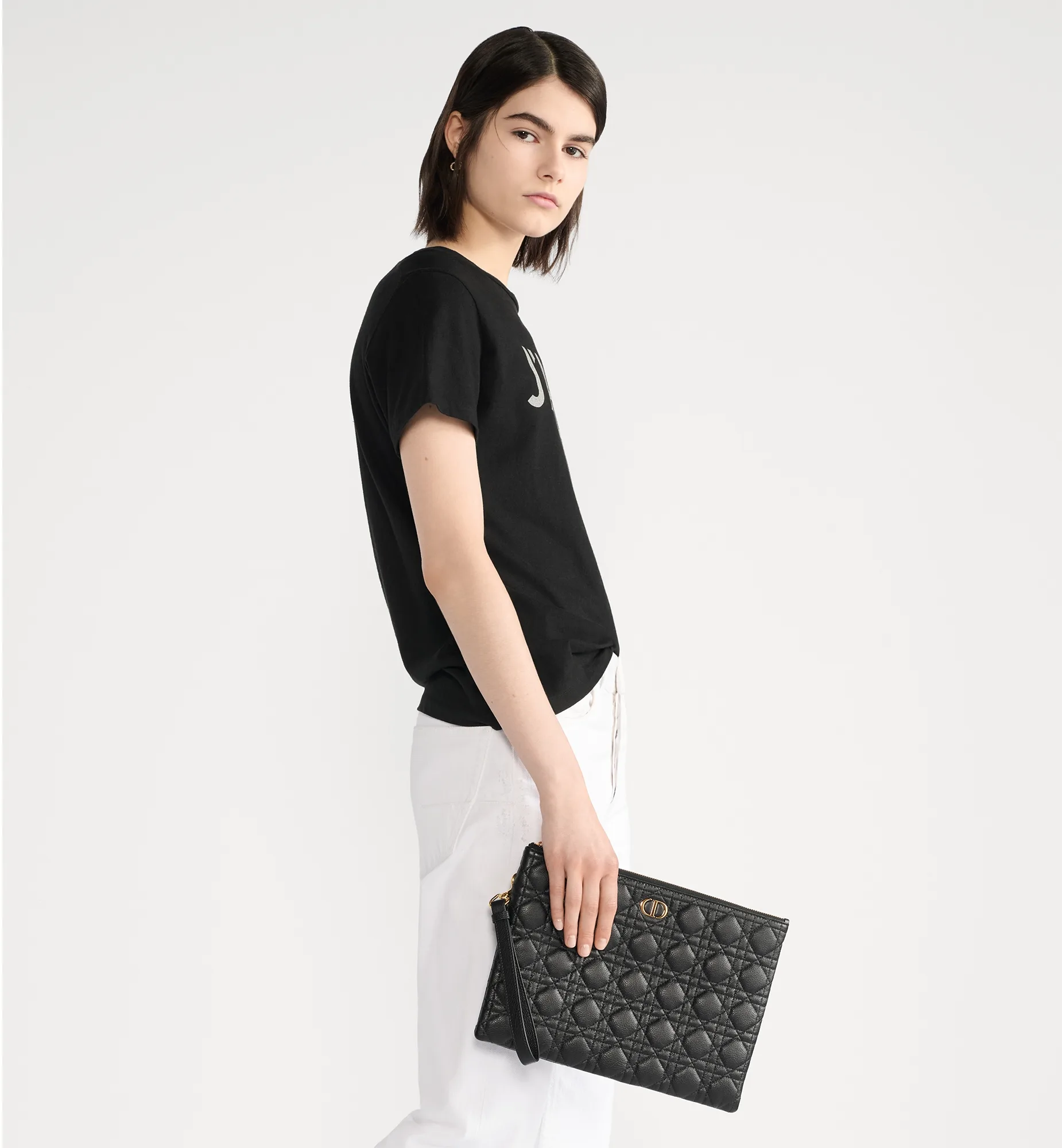 디올 파우치 데일리 라지 디올 카로 S5086UWHC_M51U