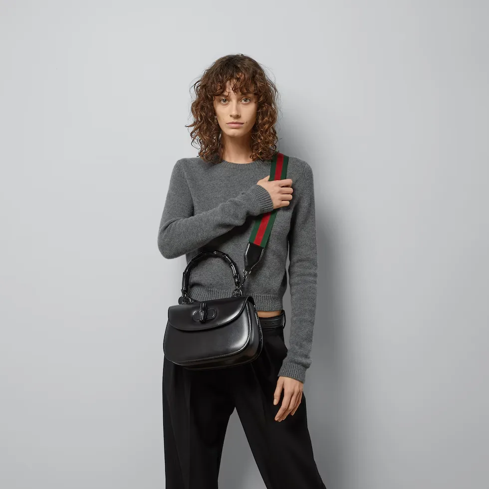 구찌 Gucci Bamboo 1947 미디엄 백 67220610ODT1060