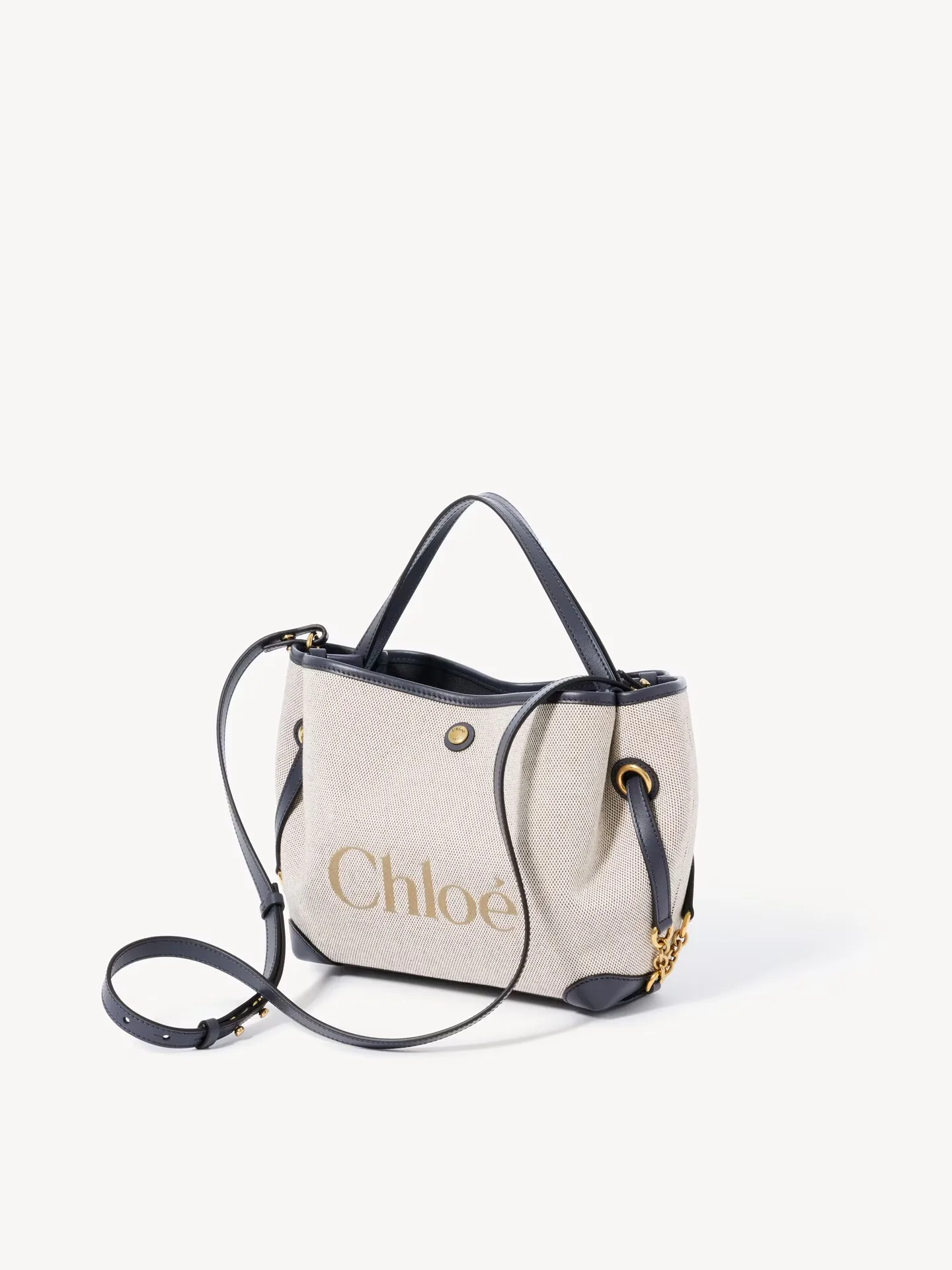 끌로에 스몰 끌로에 클로버 더블 캐리 백 캔버스 CH26AS656S6344C