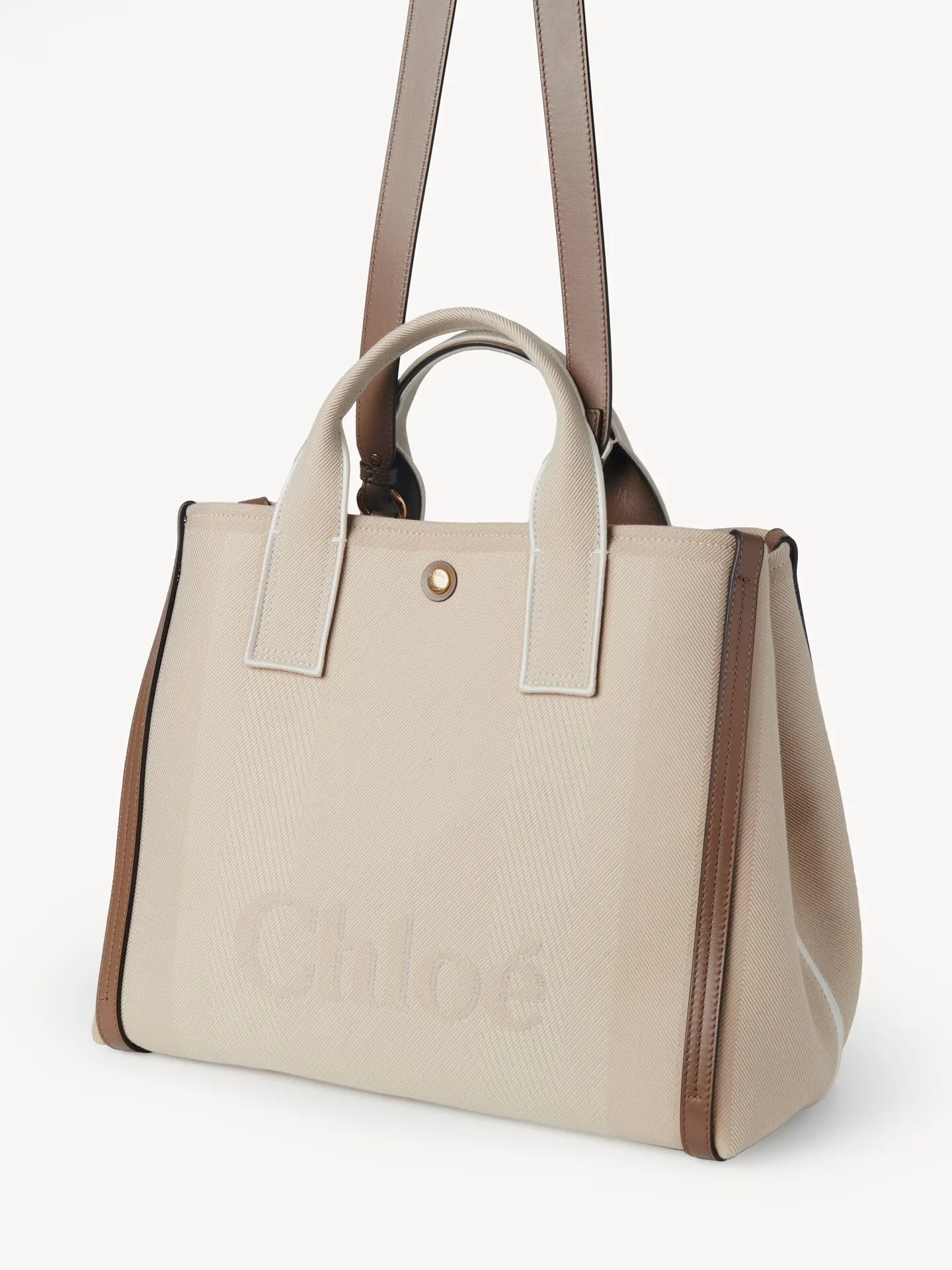 끌로에 끌로에 캐리 토트백 캔버스 CHC25SS910O6523N