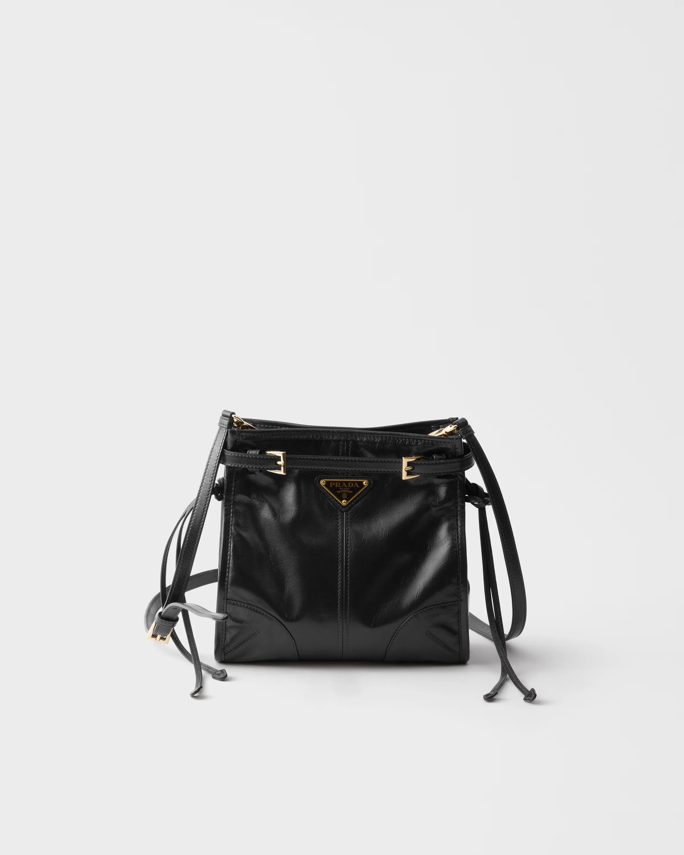 프라다 Prada Bonnie 레더 미니 숄더백 1BH229_2CYR_F0002_V_OOO