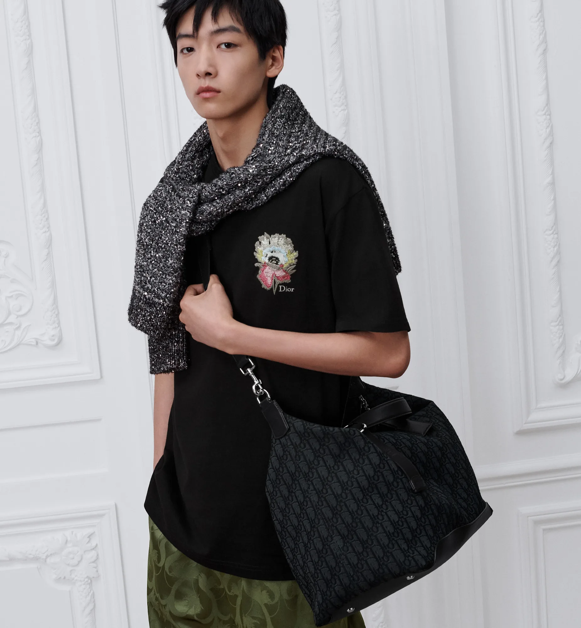 디올 백 Weekender 디올 Jett 1DBDU163YUS_H03E