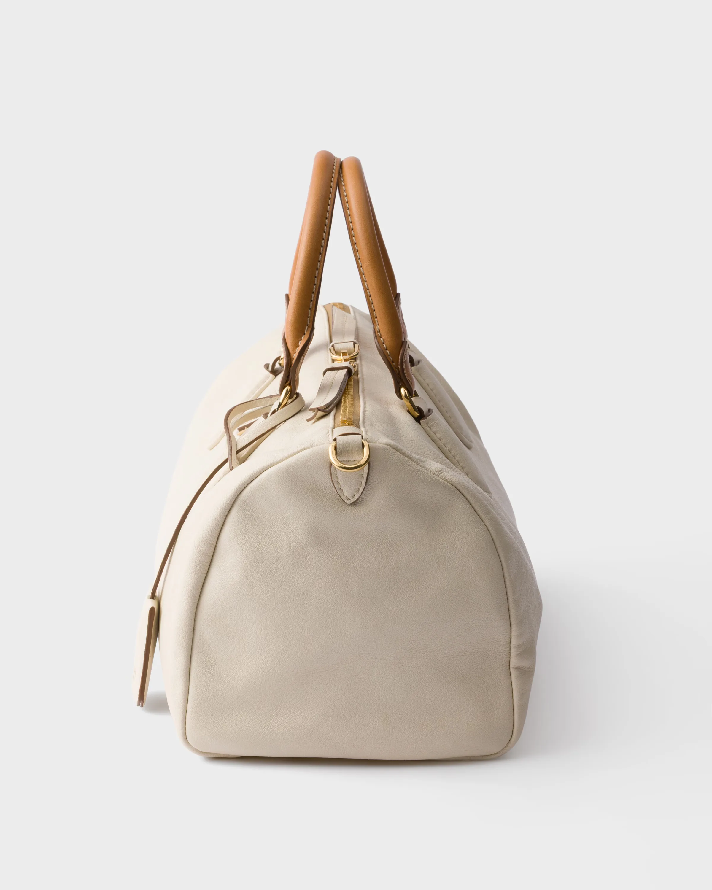 프라다 Prada Evasion 라지 레더 탑핸들백 1BB175_2ZQX_F0009_V_OOO