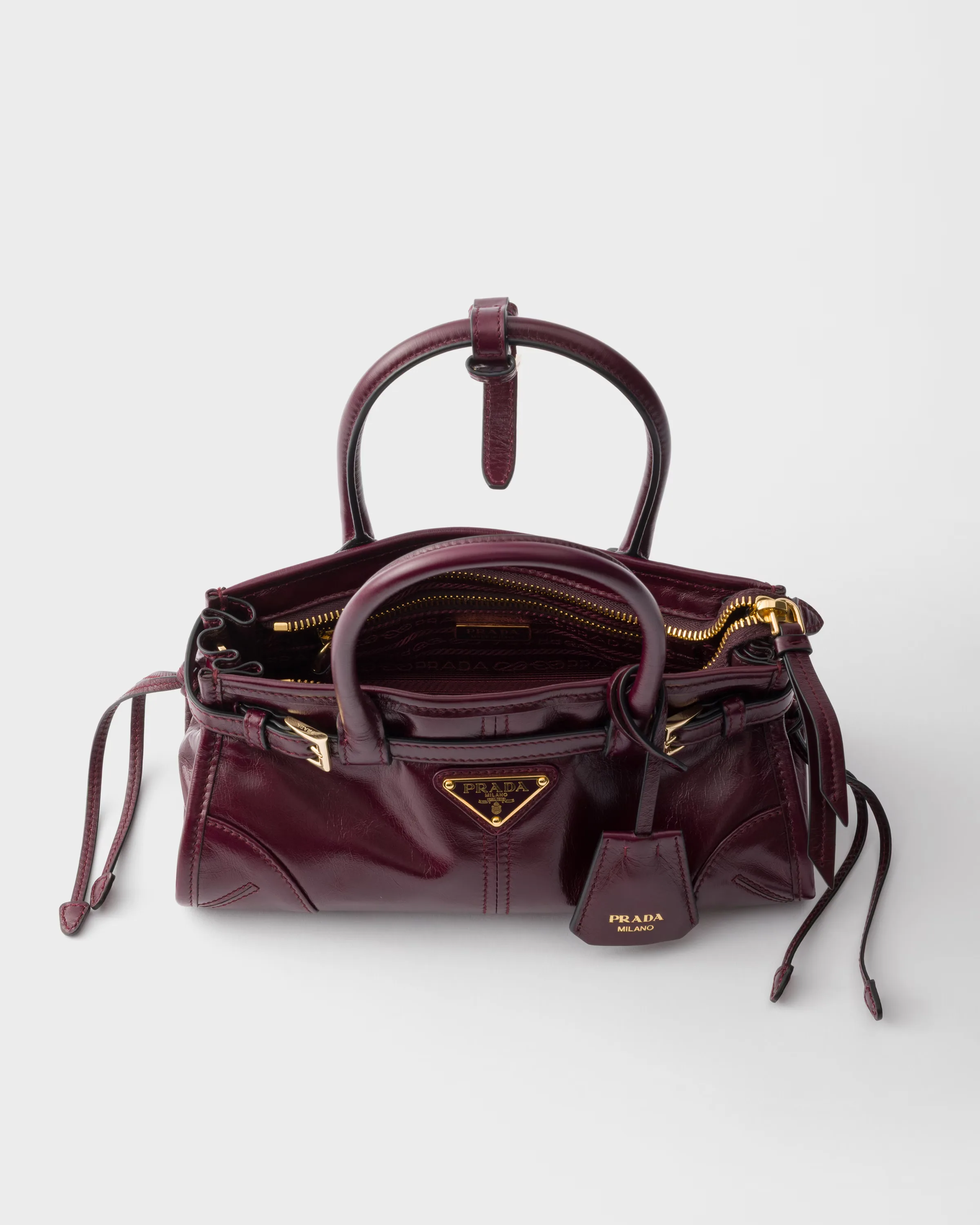 프라다 Prada Bonnie 레더 미니백 1BA486_2CYR_F05VJ_V_OOM
