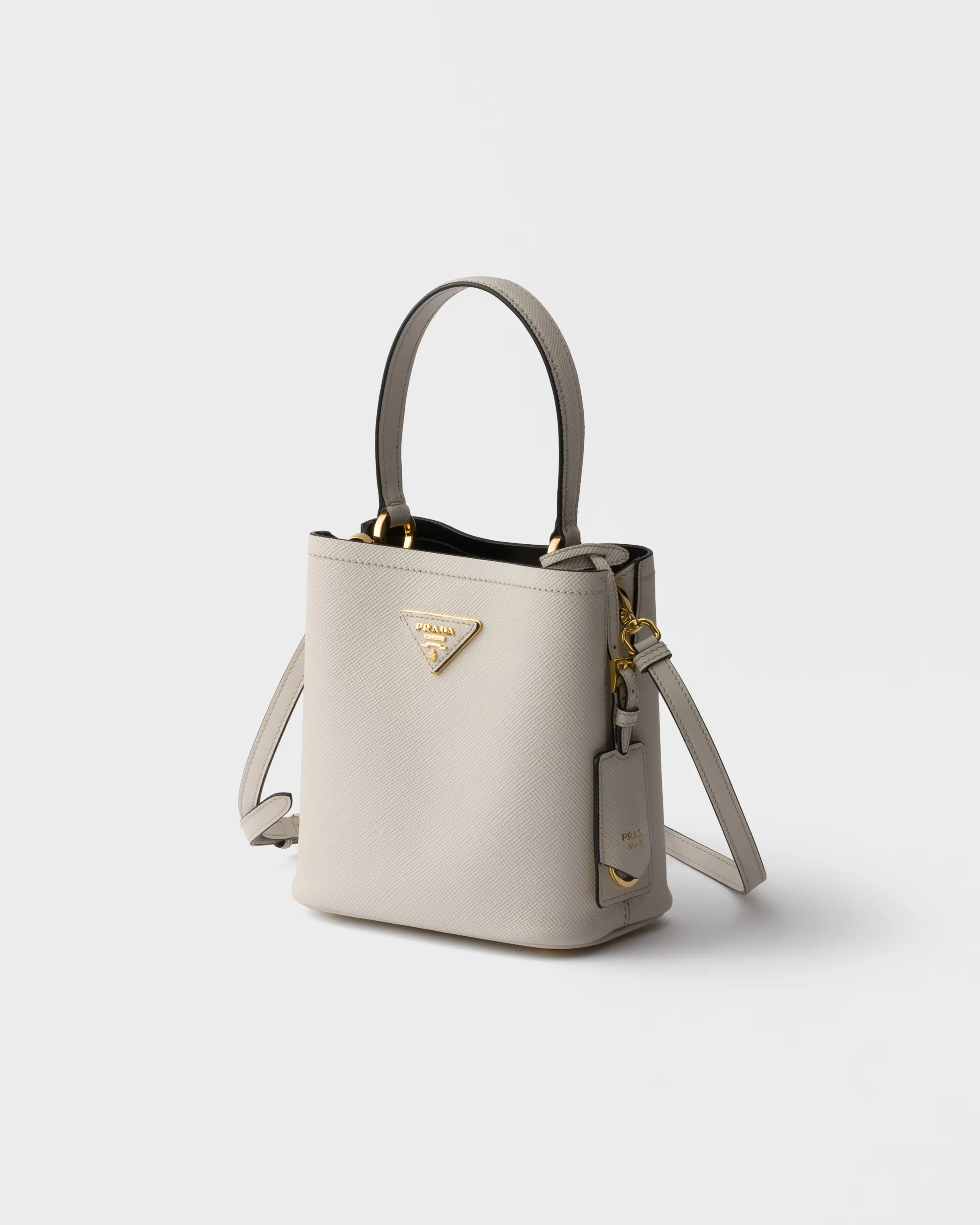 프라다 Prada Panier 미니 사피아노 레더 백 1BA217_2ERX_F03BH_V_OOD