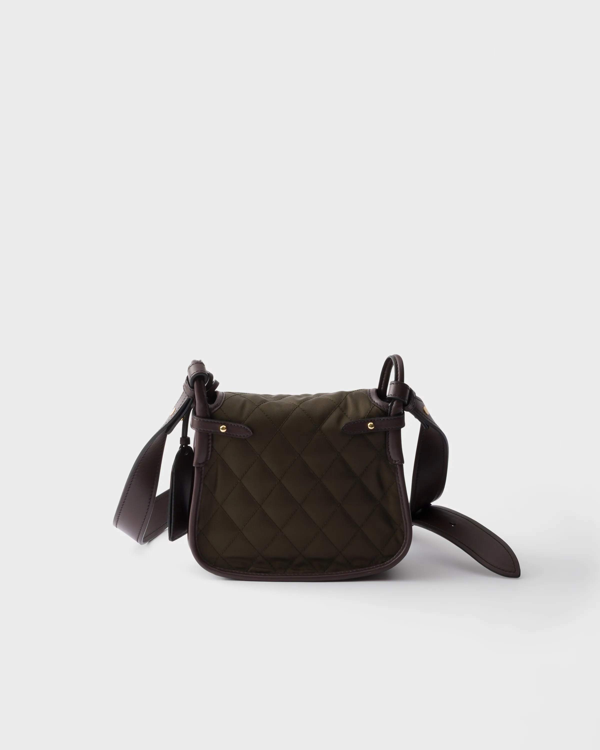 프라다 Prada Corsaire Re-Nylon & 레더 미니 숄더백 1BD412_2ZU8_F0002_V_OOU