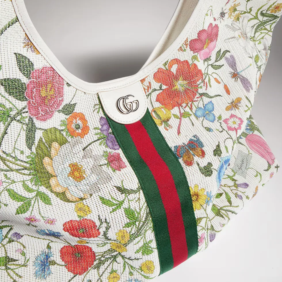 구찌 Gucci Giglio Flora 라지 토트백 853971FAGDB9564